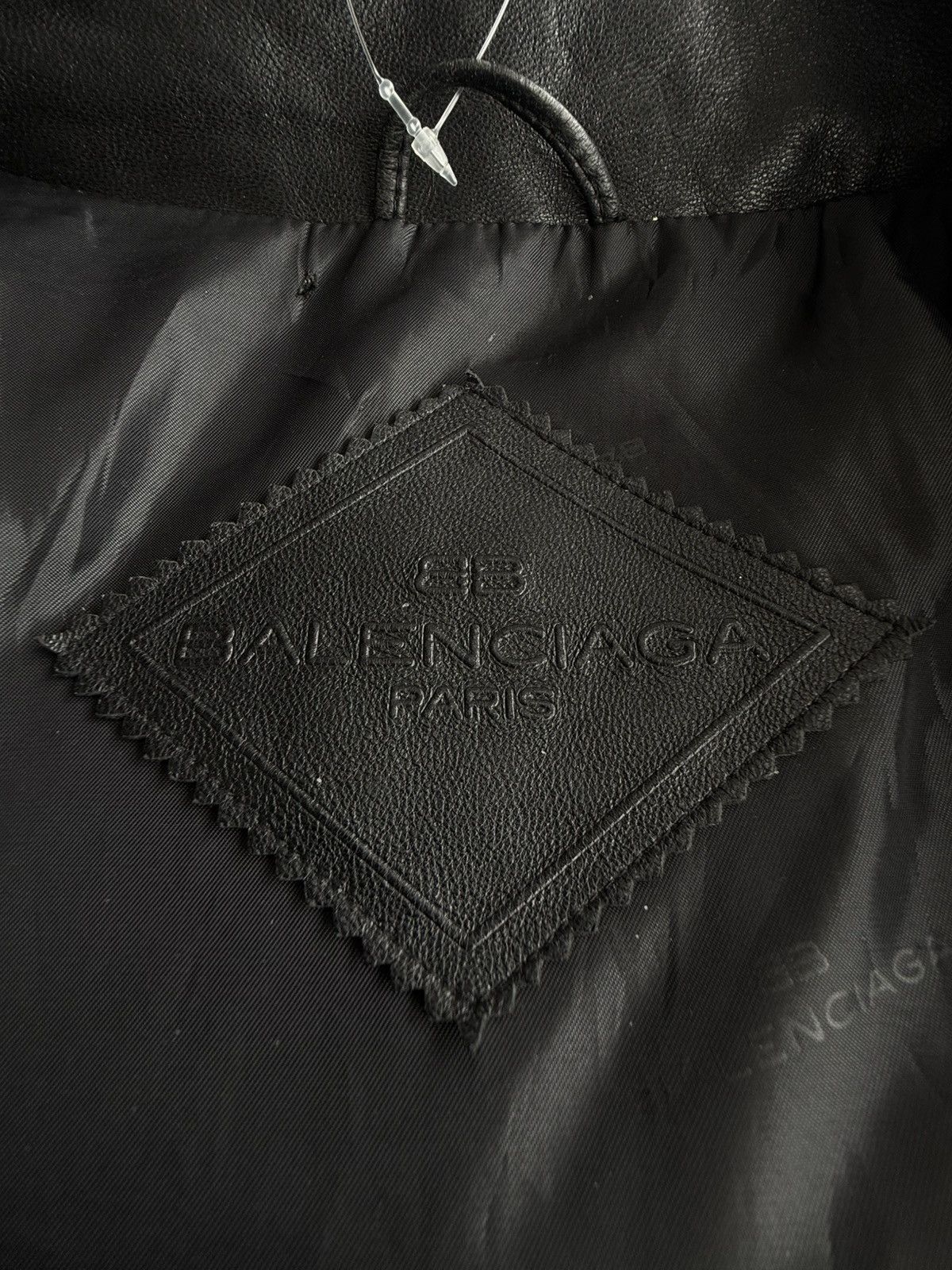 Balenciaga 1997 Balenciaga - Motorcycle Zip Leather Jacket Size US XL / EU 56 / 4 - 11 Thumbnail