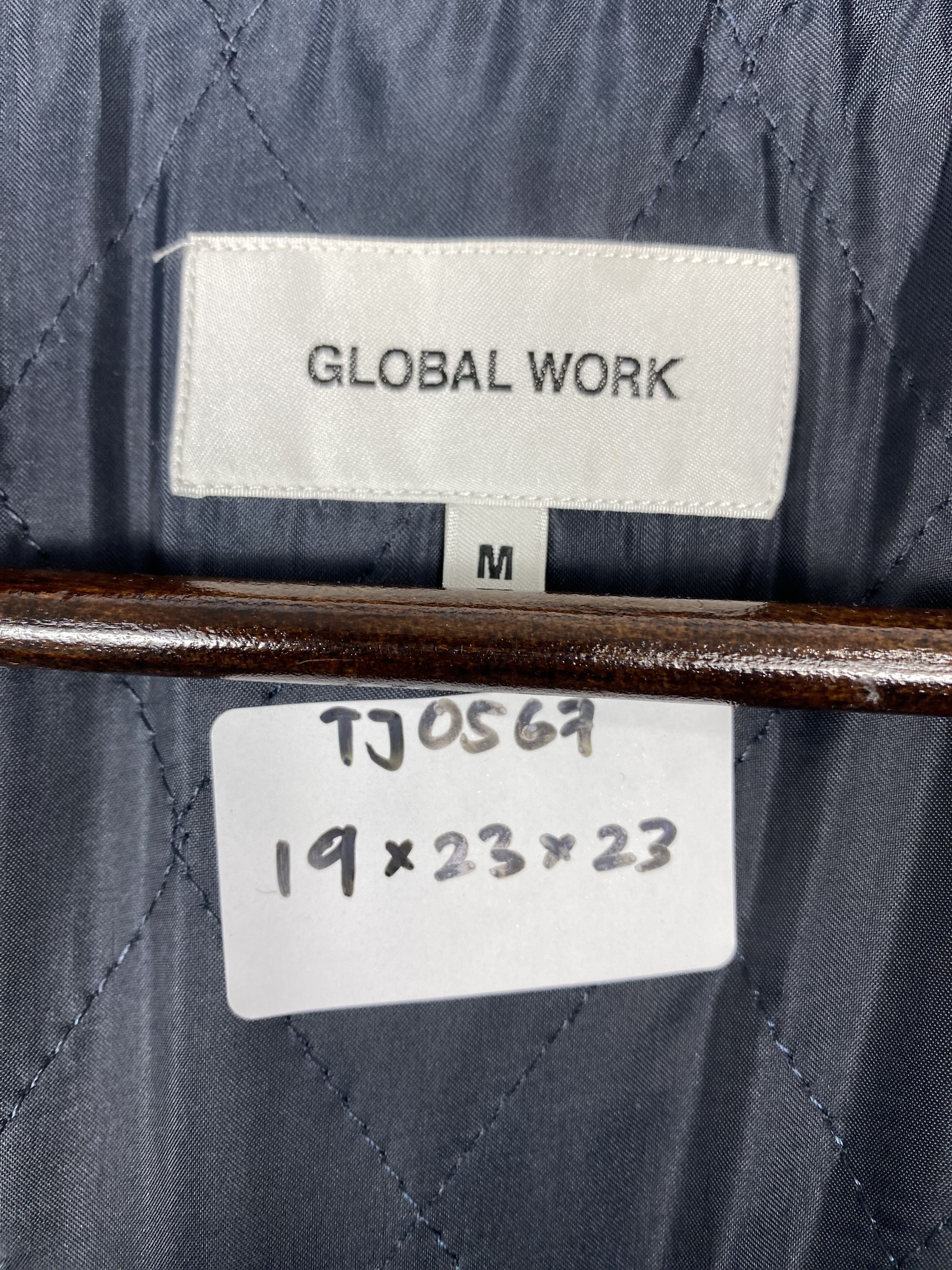 Global Work Vintage Global Work Quilted Lining Velvet Varsity Jacket Size US M / EU 48-50 / 2 - 8 Thumbnail