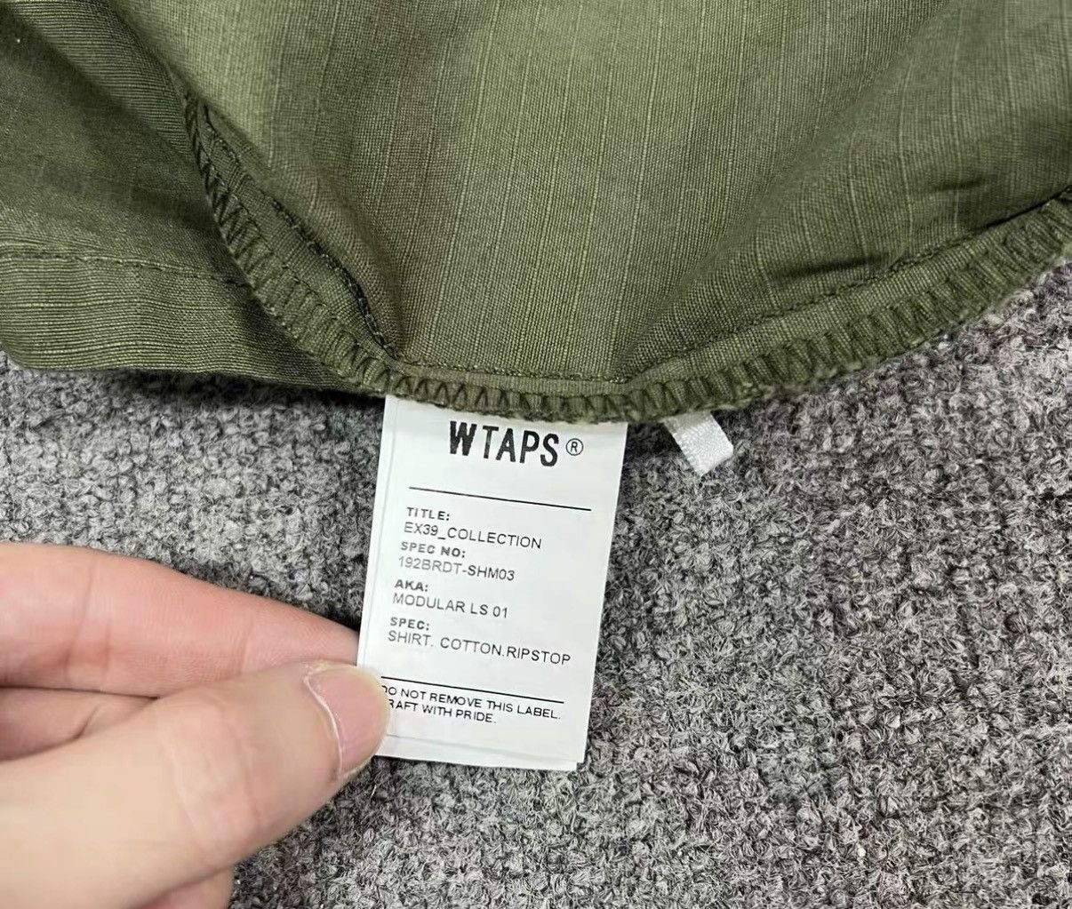 Wtaps WTAPS Multi-Pocket Military Cargo Shirt Jacket J16 Size US XS / EU 42 / 0 - 6 Thumbnail