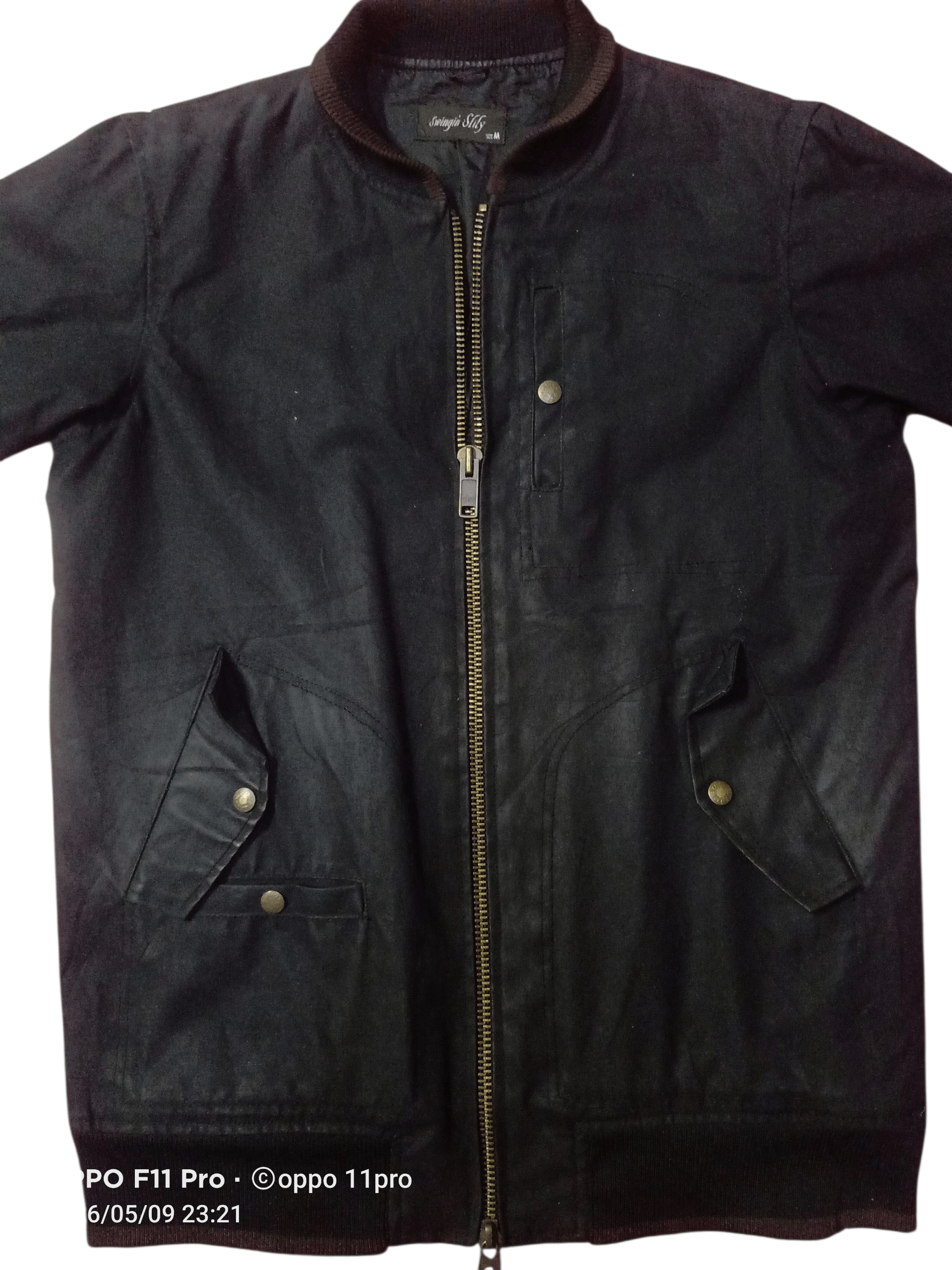 If Six Was Nine 💥Swingin Slily Multipocket Men Bombers Jacket 💥 Size US M / EU 48-50 / 2 - 1 Thumbnail