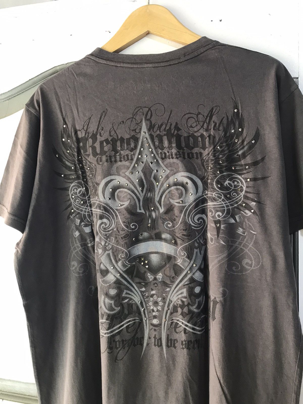 If Six Was Nine × Japanese Brand × Le Grande Bleu (L.G.B.) Y2K Cross Wing Revolution Limited Edition Size US L / EU 52-54 / 3 - 4 Thumbnail