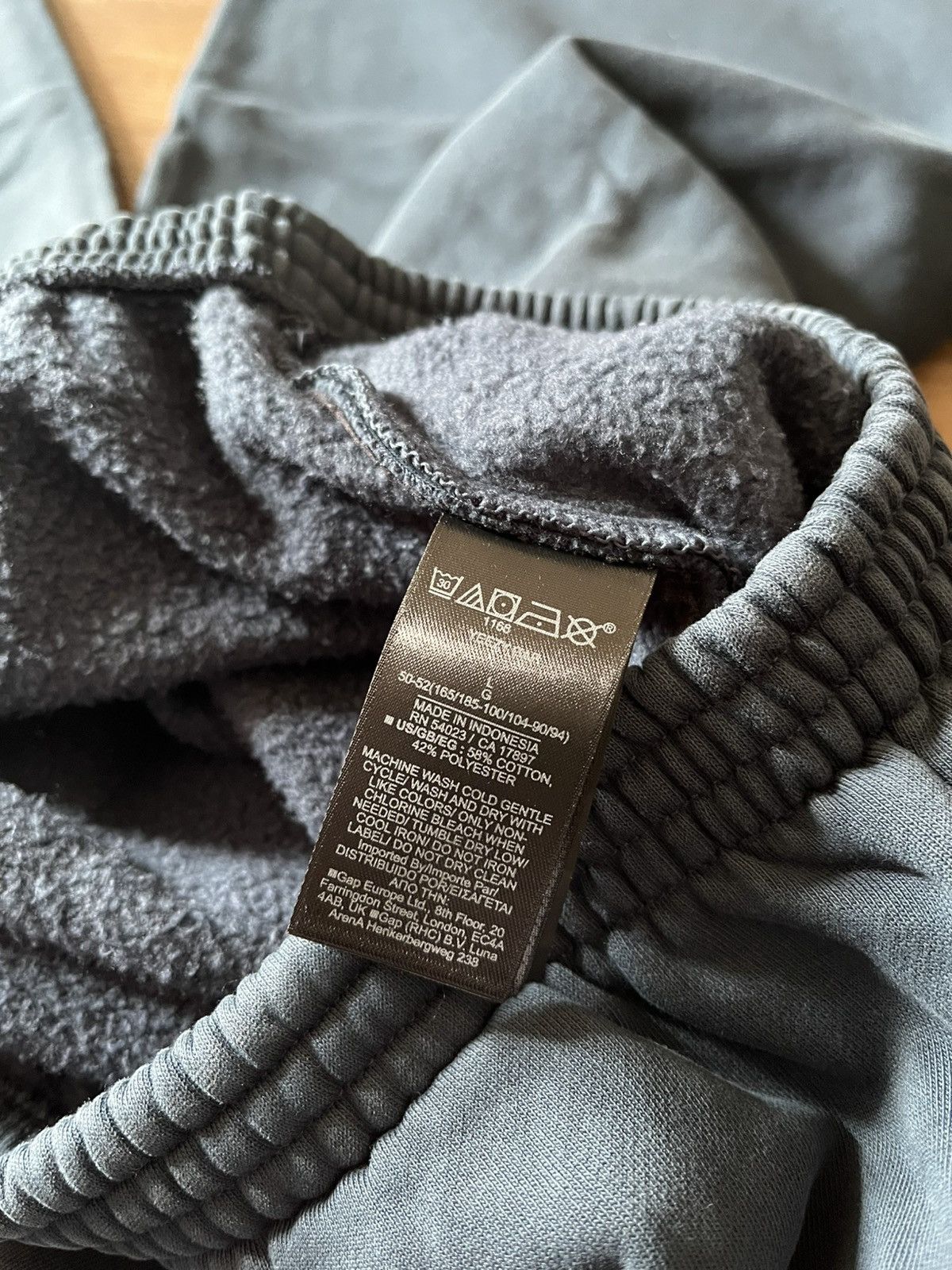 Balenciaga × Gap × Kanye West YGEBB Yeezy Gap Sweatpants Blue Size Large Size US 34 / EU 50 - 5 Thumbnail