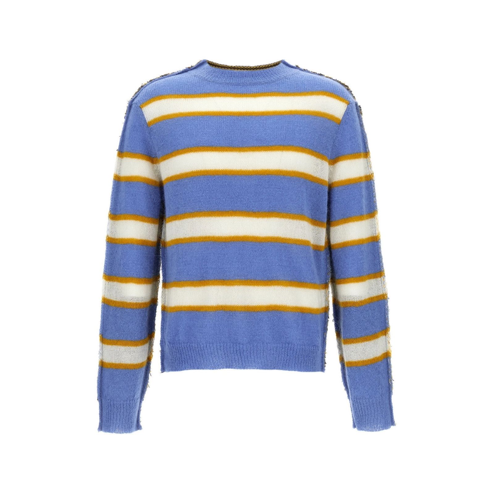 Marni MARNI Contrast Back Striped Knit Sweater New & Authentic (Me Size US XL / EU 56 / 4 - 1 Thumbnail