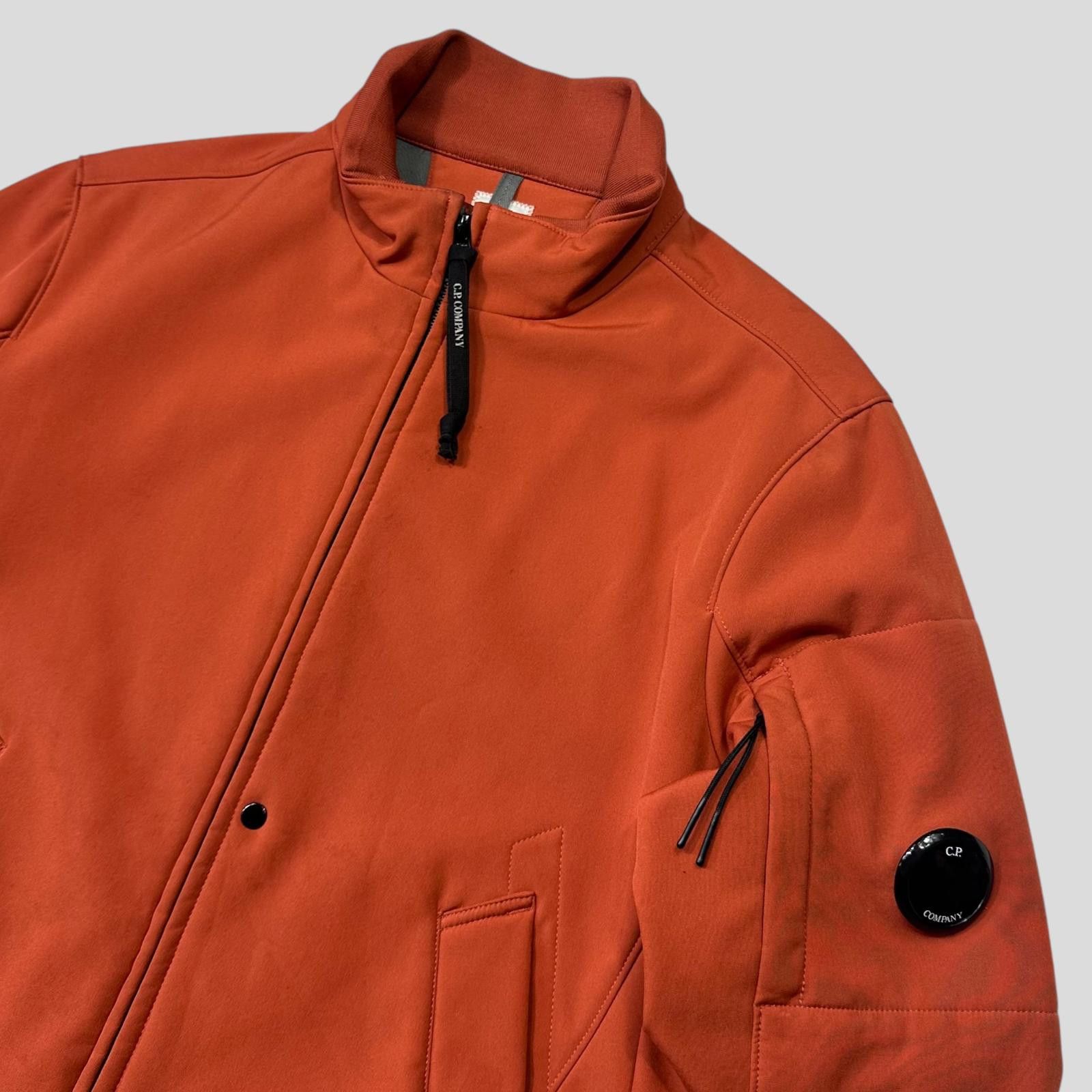 C.P. Company CP Company Orange Soft Shell Lens Bomber Jacket - IT50 (M) Size US M / EU 48-50 / 2 - 2 Thumbnail