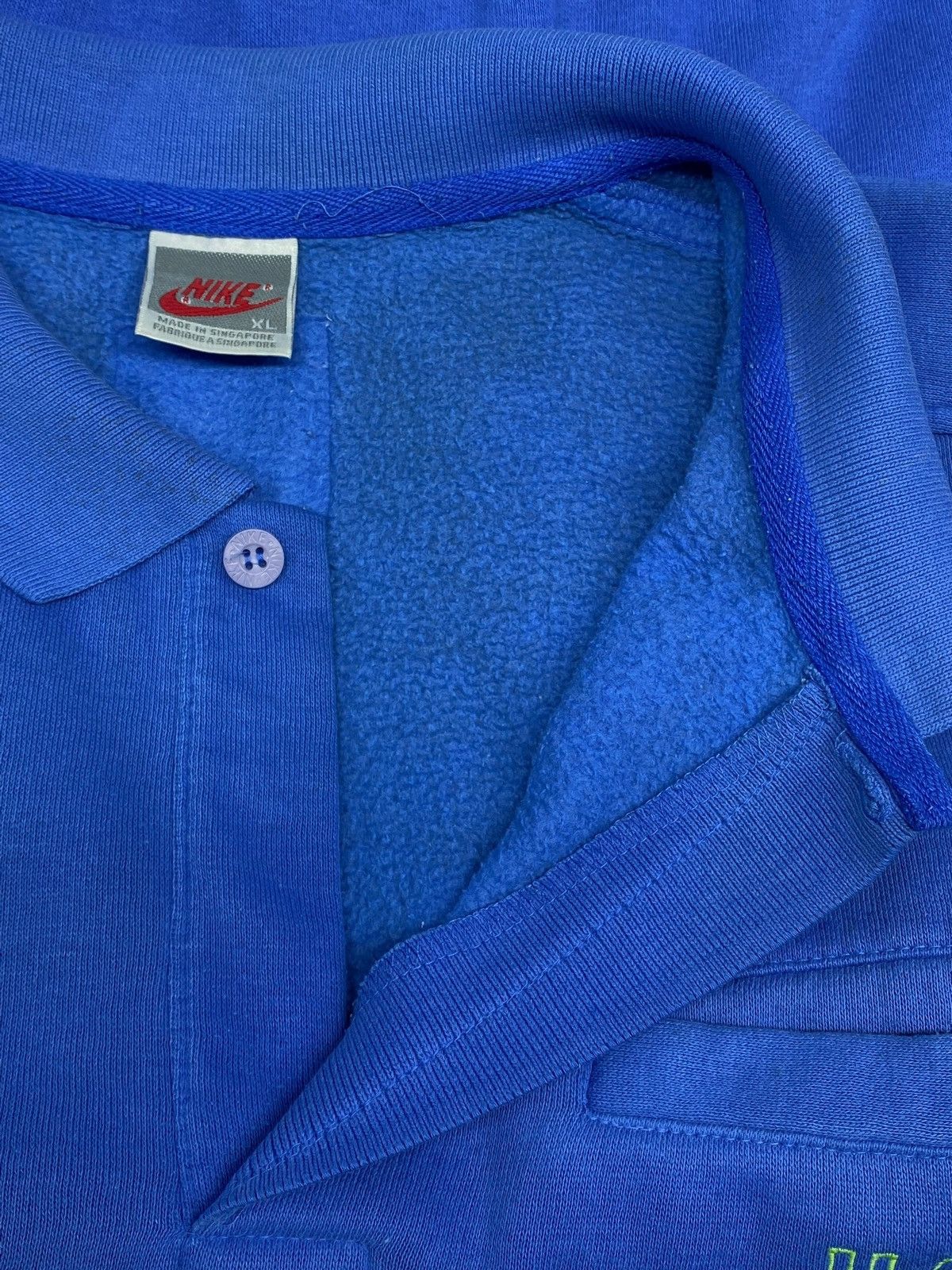 Nike 🔥 90s NIKE USA BEAVERTON OREGON POLO T-SHIRT AMERICAN RARE Size US XL / EU 56 / 4 - 12 Thumbnail