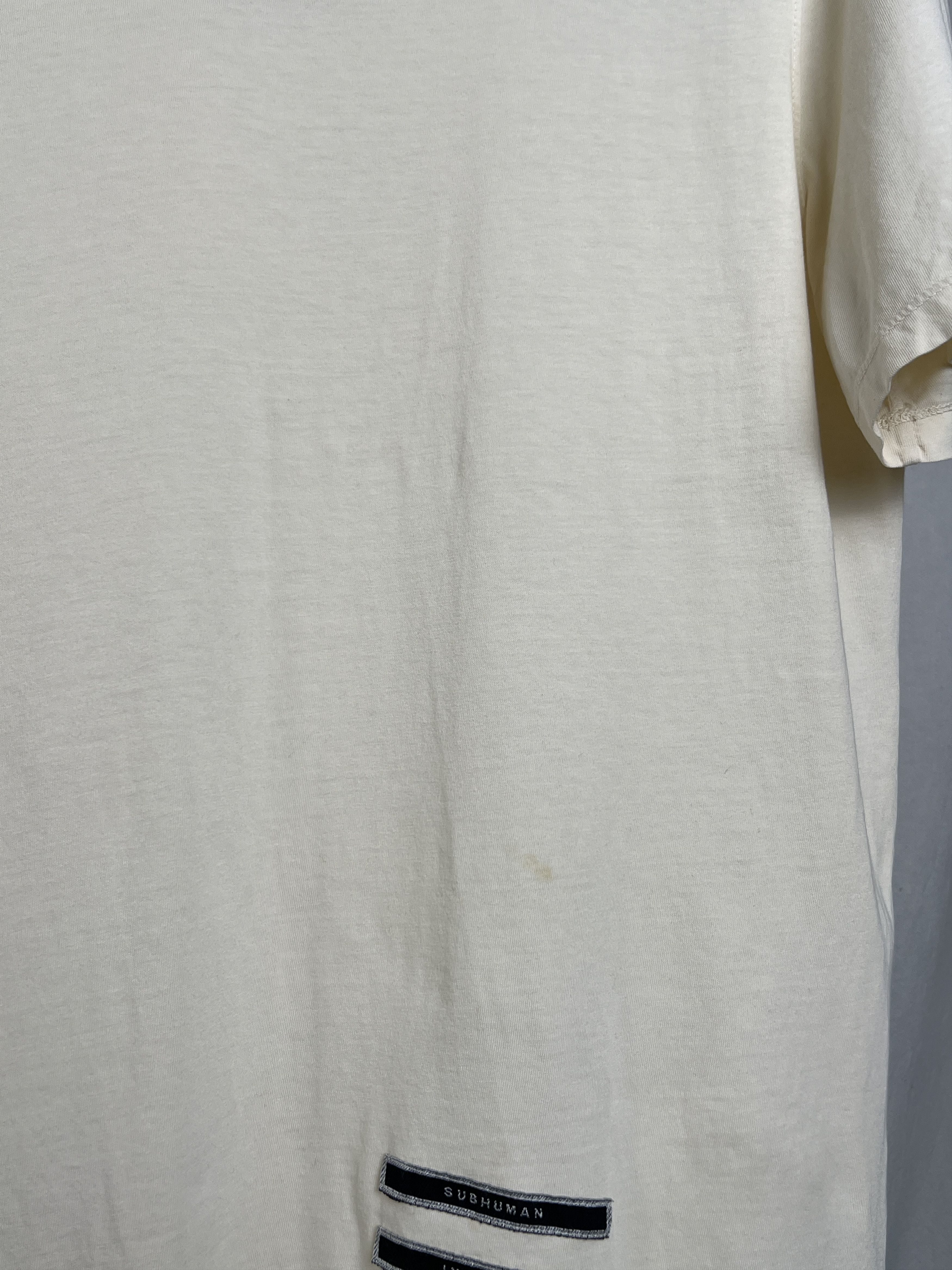Rick Owens Rick Owens White T-shirt Size US L / EU 52-54 / 3 - 5 Thumbnail