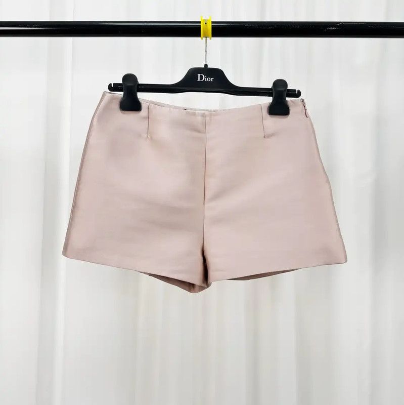 Valentino Valentino Summer Lilac Silk Logo Women’s Shorts 0089 Size 30" / US 8 / IT 44 - 1 Thumbnail