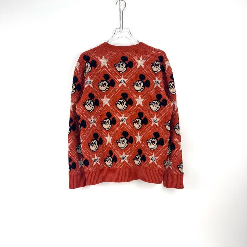 Gucci Gucci Orange Disney co-branded Mickey Mouse wool sweater 25 Size US M / EU 48-50 / 2 - 4 Thumbnail