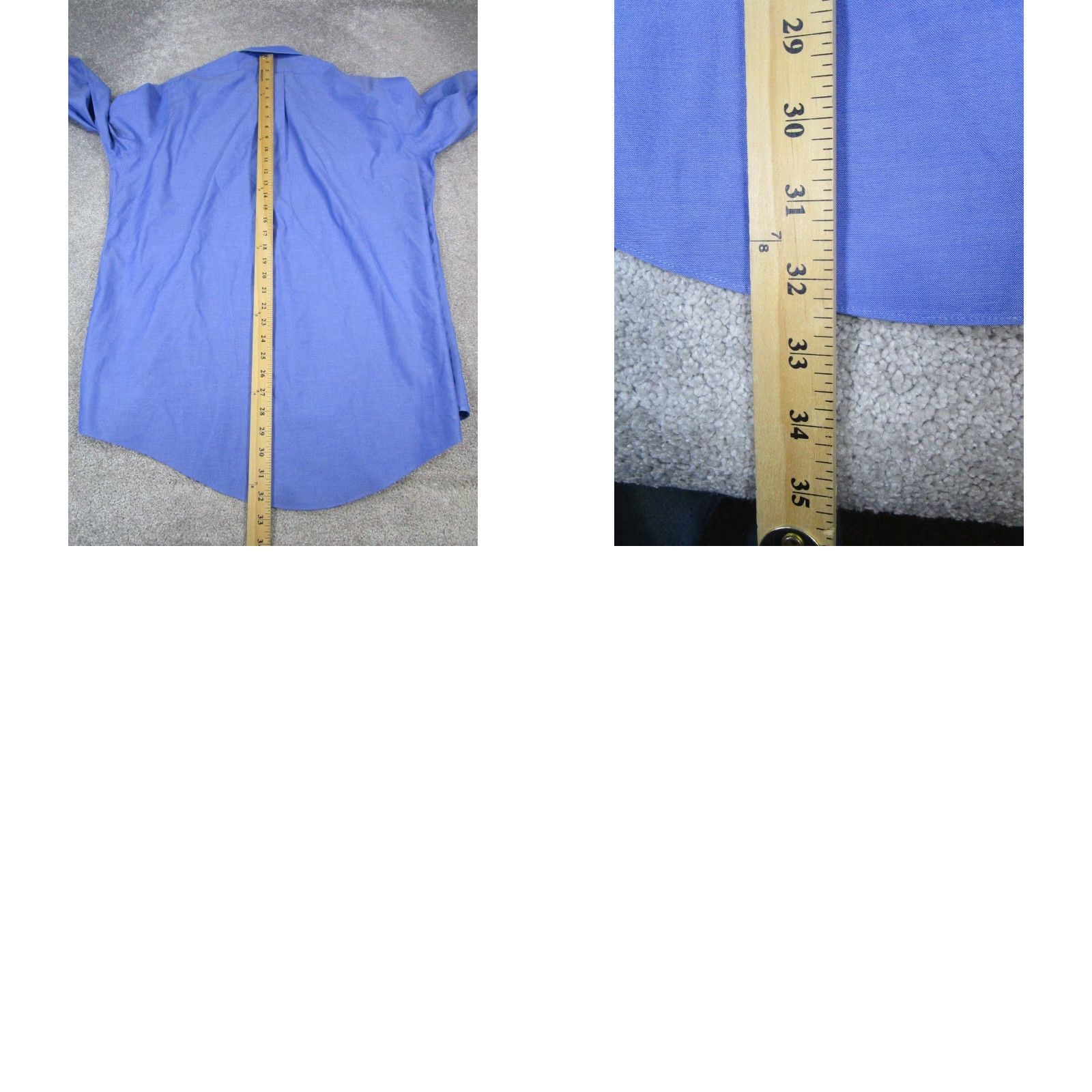Brooks Brothers Brooks Brothers Dress Shirt 15.5 Blue Cotton Button Up Mens Size 40R - 8 Thumbnail