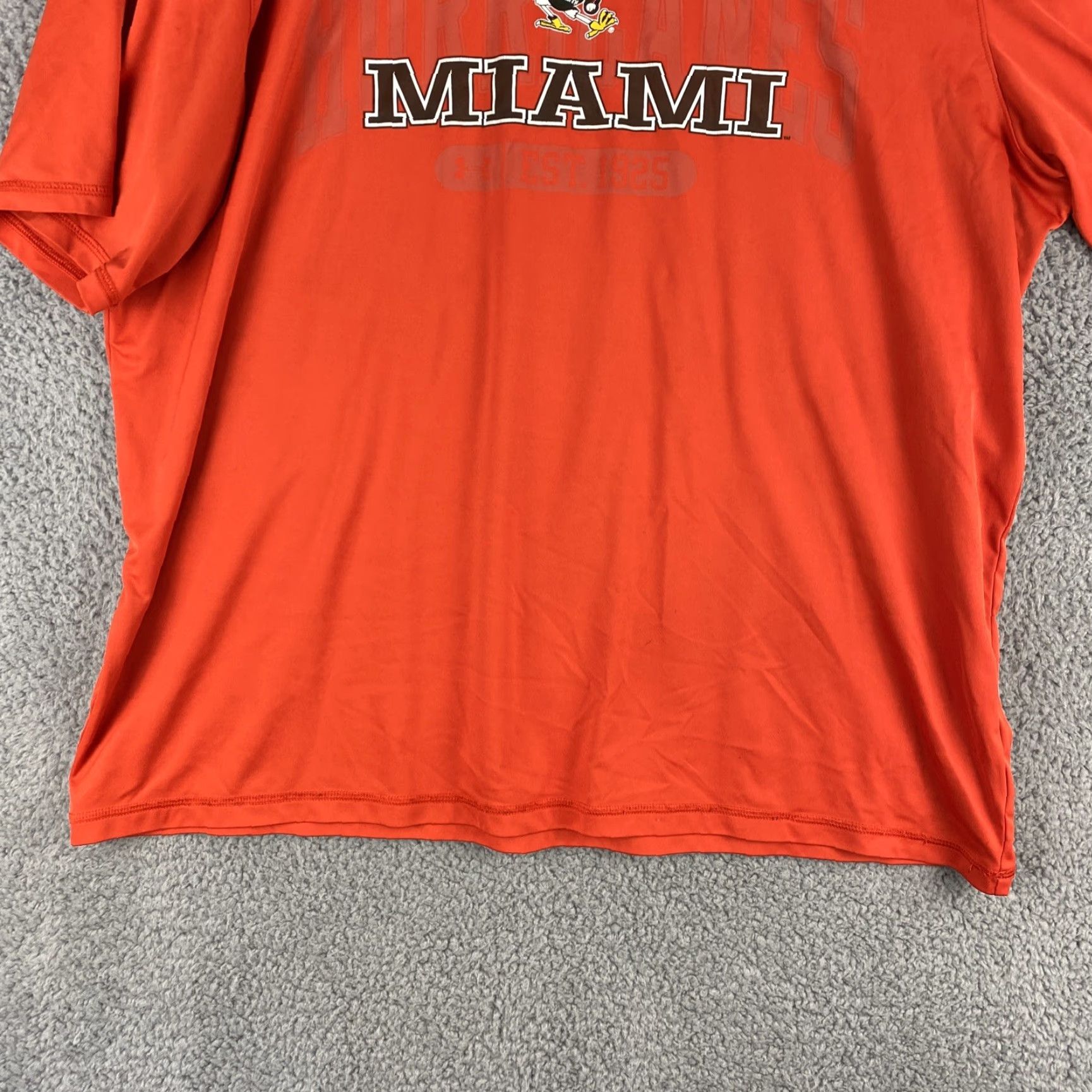 Under Armour Under Armour UA Men Loose Graphic Short Sleeve T-Shirt Heatgear Orange 38-25 Size US XL / EU 56 / 4 - 5 Thumbnail