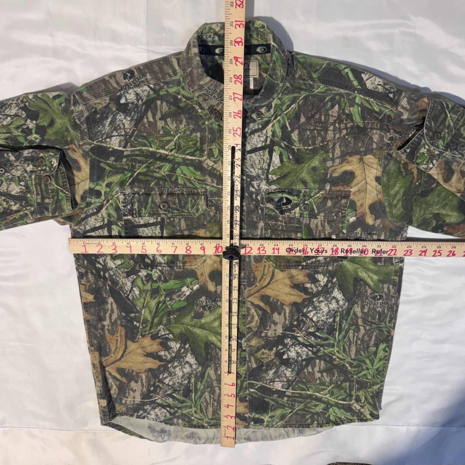 Mossy Oaks Mossy Oak Vintage 90s Woodland Camo Hunting Shirt Button Up Size US M / EU 48-50 / 2 - 7 Thumbnail