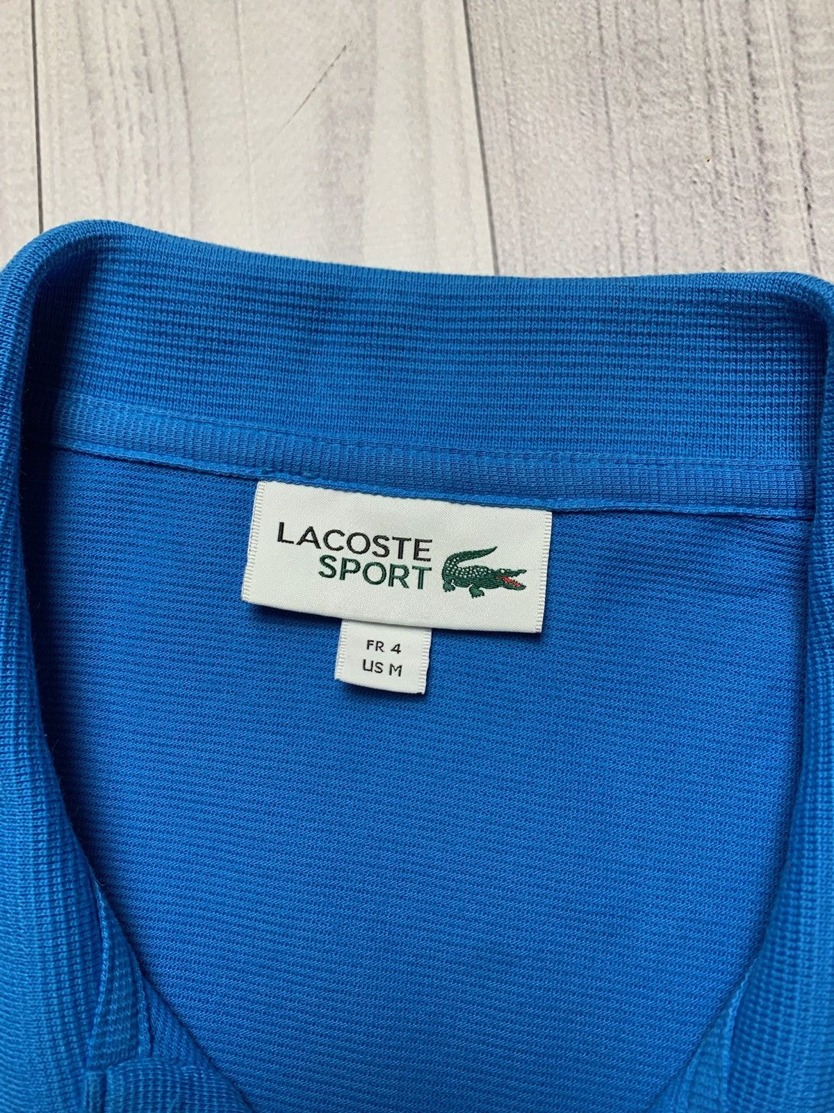 Lacoste × Vintage Lacoste polo blue logo size M Size US M / EU 48-50 / 2 - 3 Thumbnail