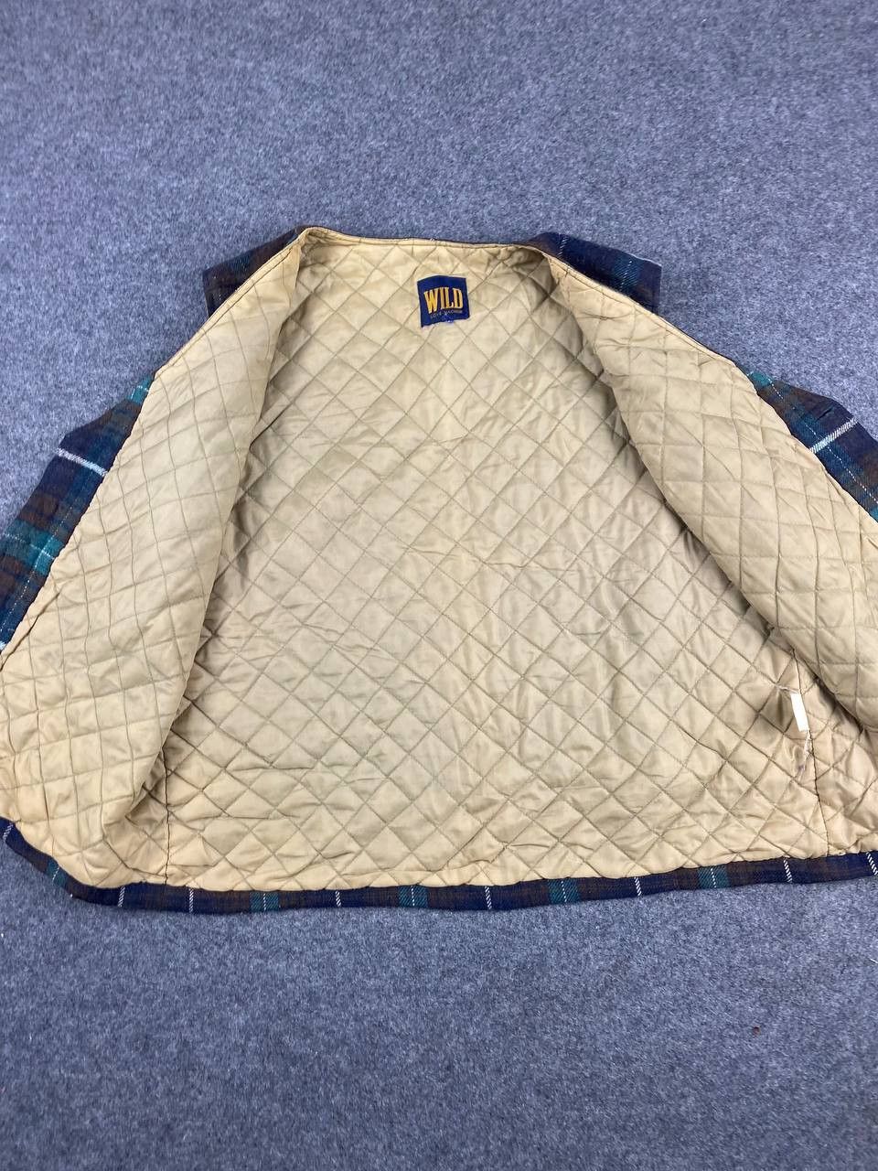 Flannel wild love machine flnnel vest quilted lining Size US M / EU 48-50 / 2 - 6 Thumbnail