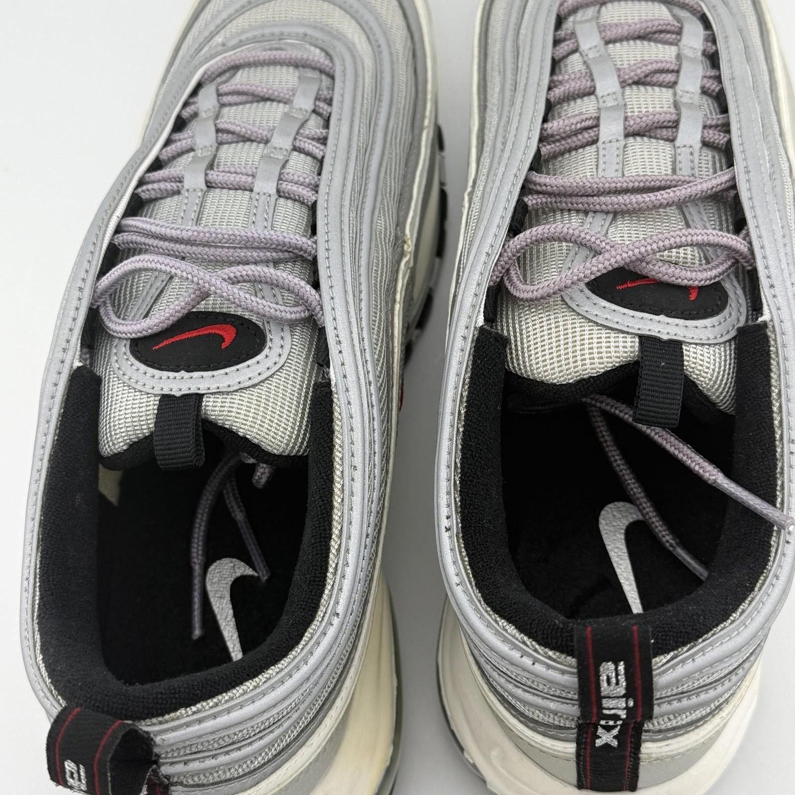 Nike Nike Air Max 97 Silver Bullet 11.5 New D7295 Size US 11.5 / EU 44-45 - 6 Thumbnail