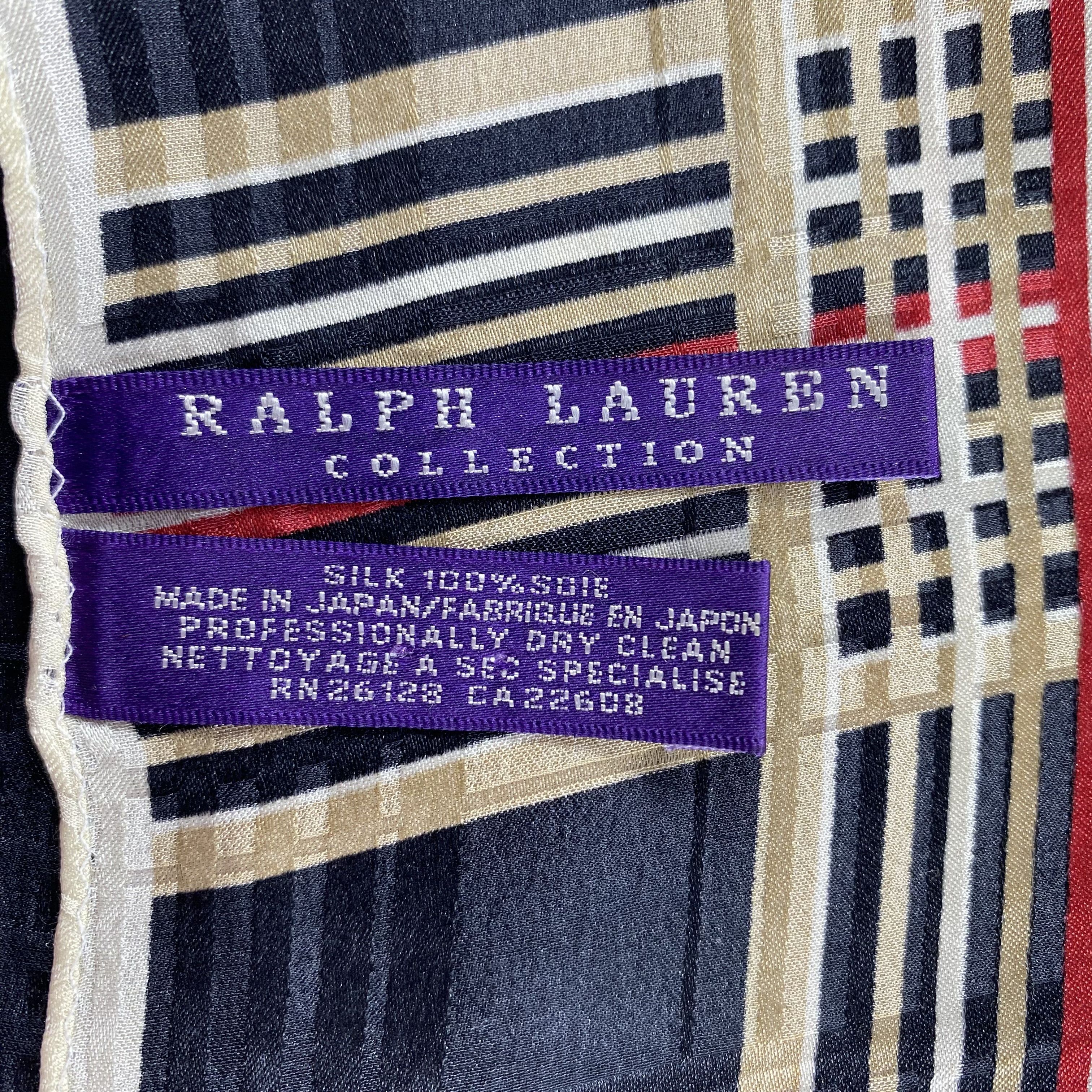 Ralph Lauren × Vintage Ralph Lauren Handkerchief / Neckerchief / Bandana-P759 Size ONE SIZE - 5 Thumbnail