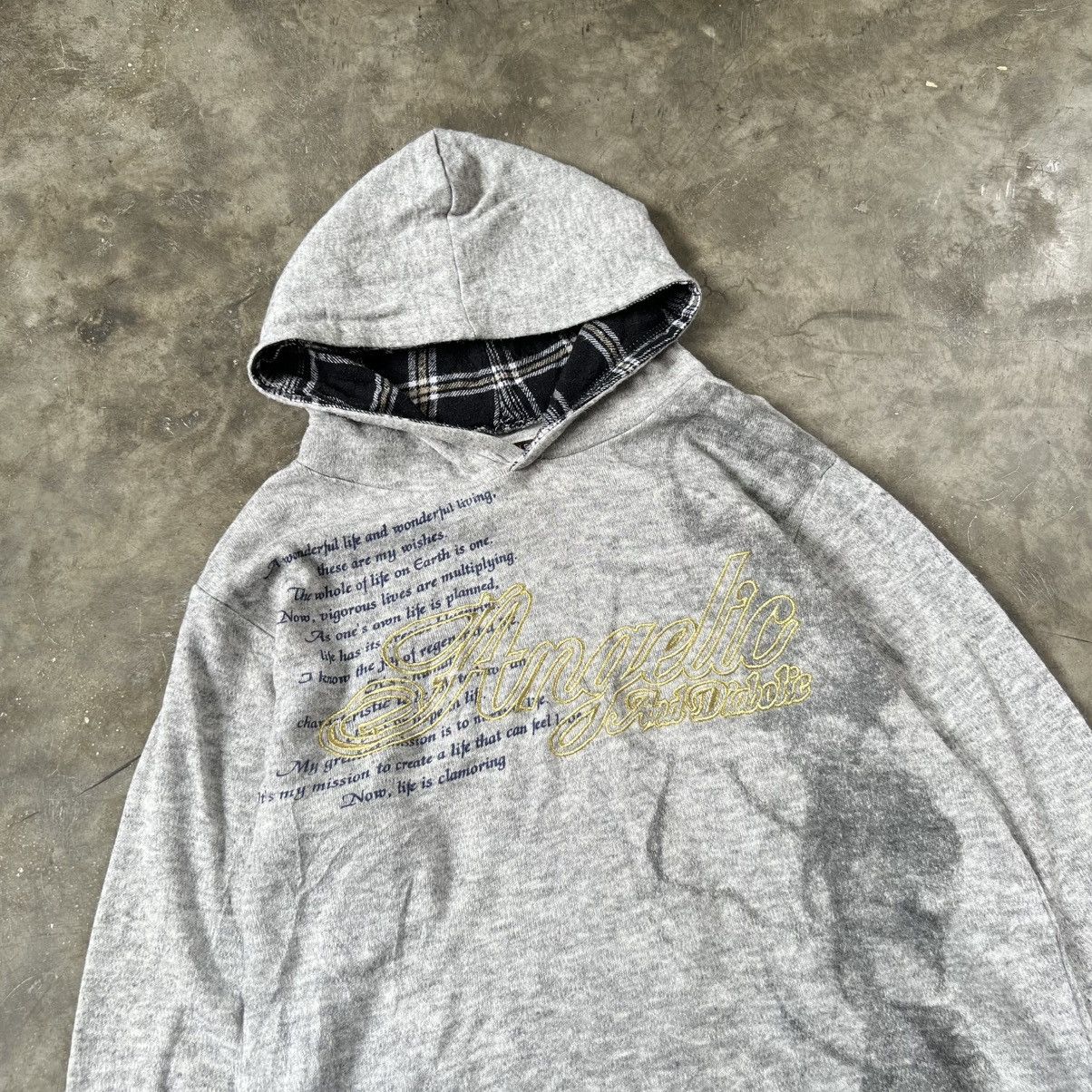 Hysteric Glamour 2000’s Grand Leaf Vkei Style Poem Hoodie Size US M / EU 48-50 / 2 - 2 Thumbnail