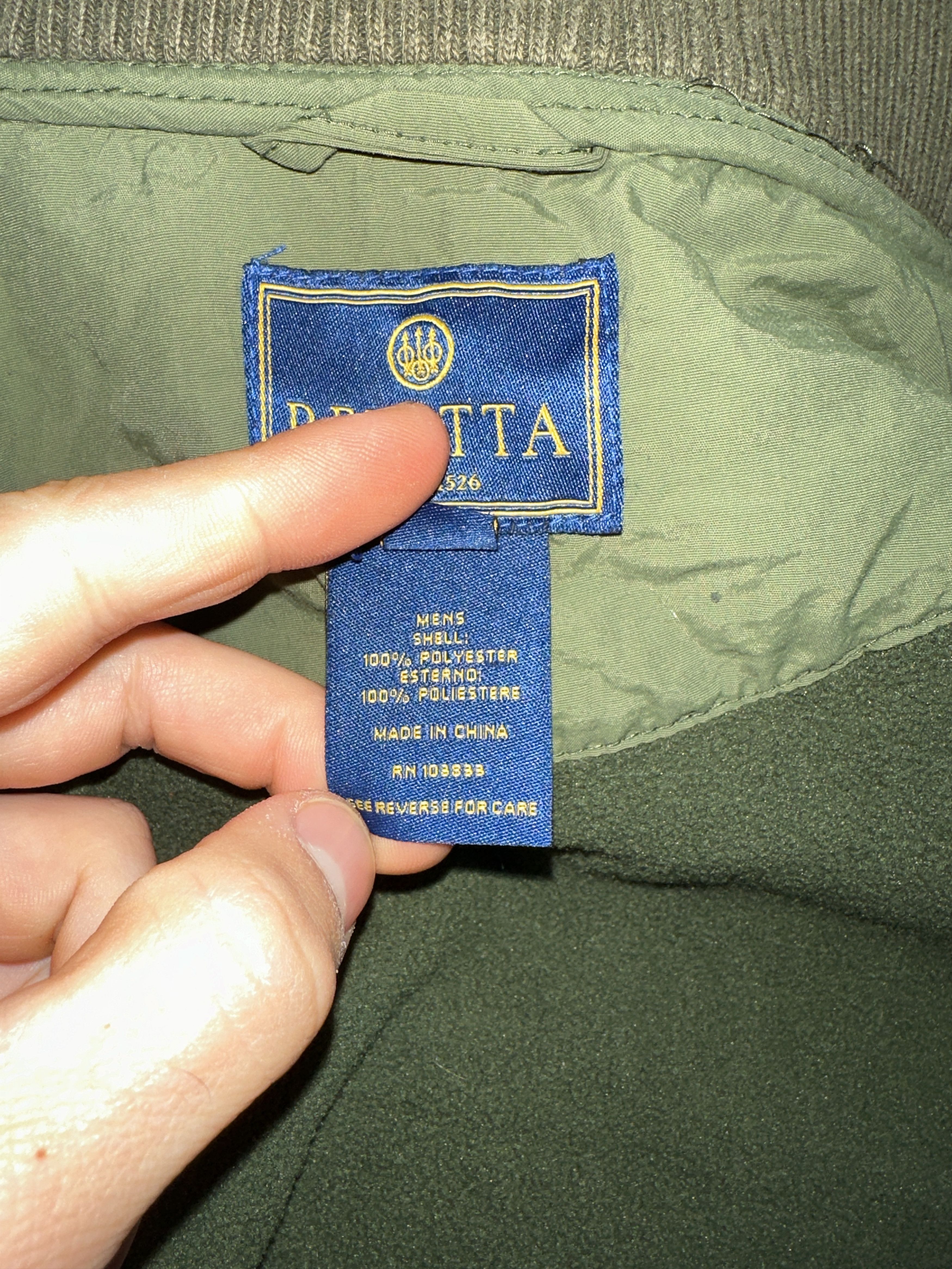 Beretta Beretta V2 Full Zip Fleece Jacket Hunting Shooting Size M Size US M / EU 48-50 / 2 - 5 Thumbnail