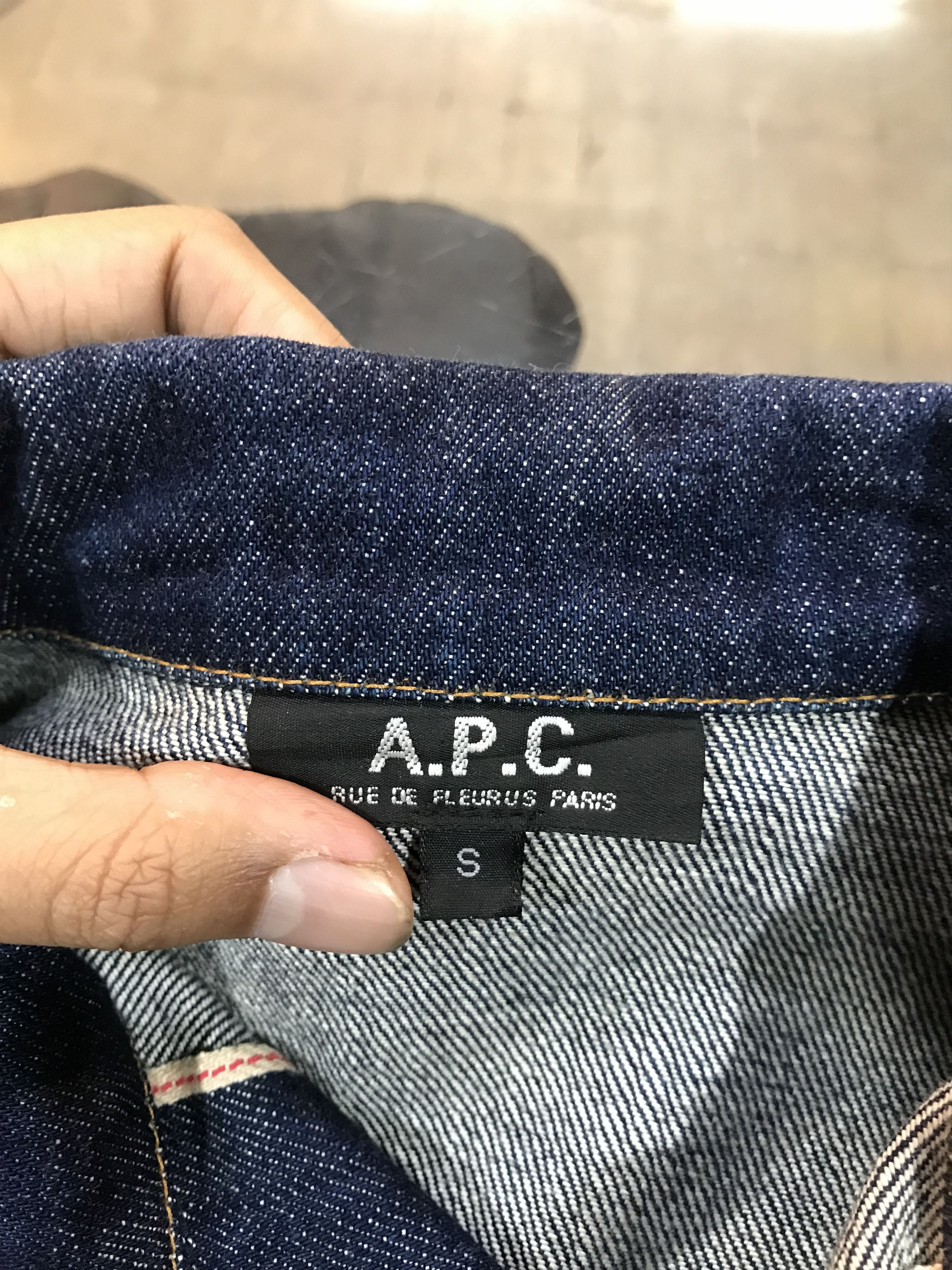 A.P.C. A.P.C Trucker Jacket Type 2 Size US XS / EU 42 / 0 - 7 Thumbnail