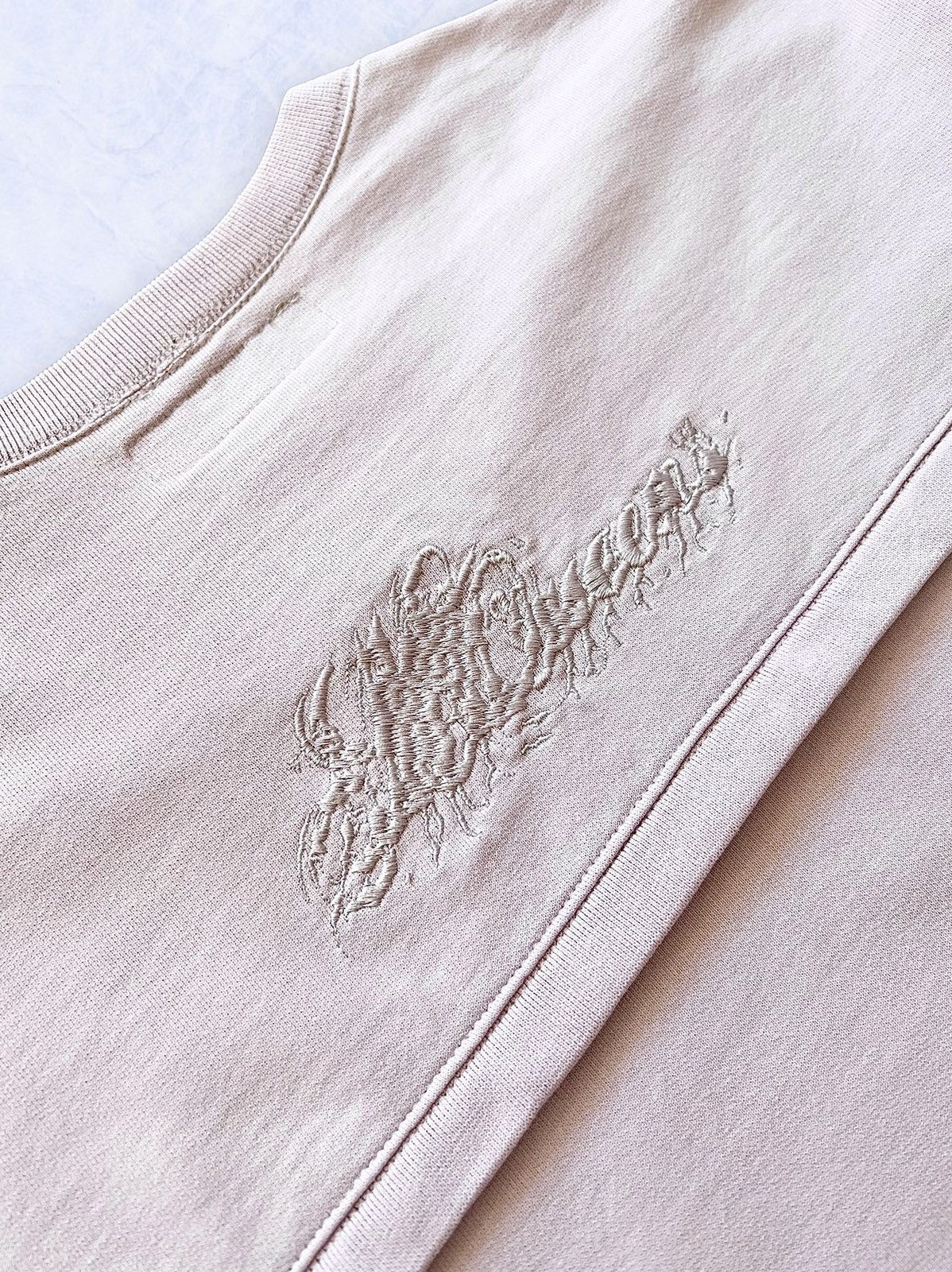 Alexander McQueen 😍1998 Alexander McQueen Embroidered Logo Sweatshirt Size US M / EU 48-50 / 2 - 6 Thumbnail