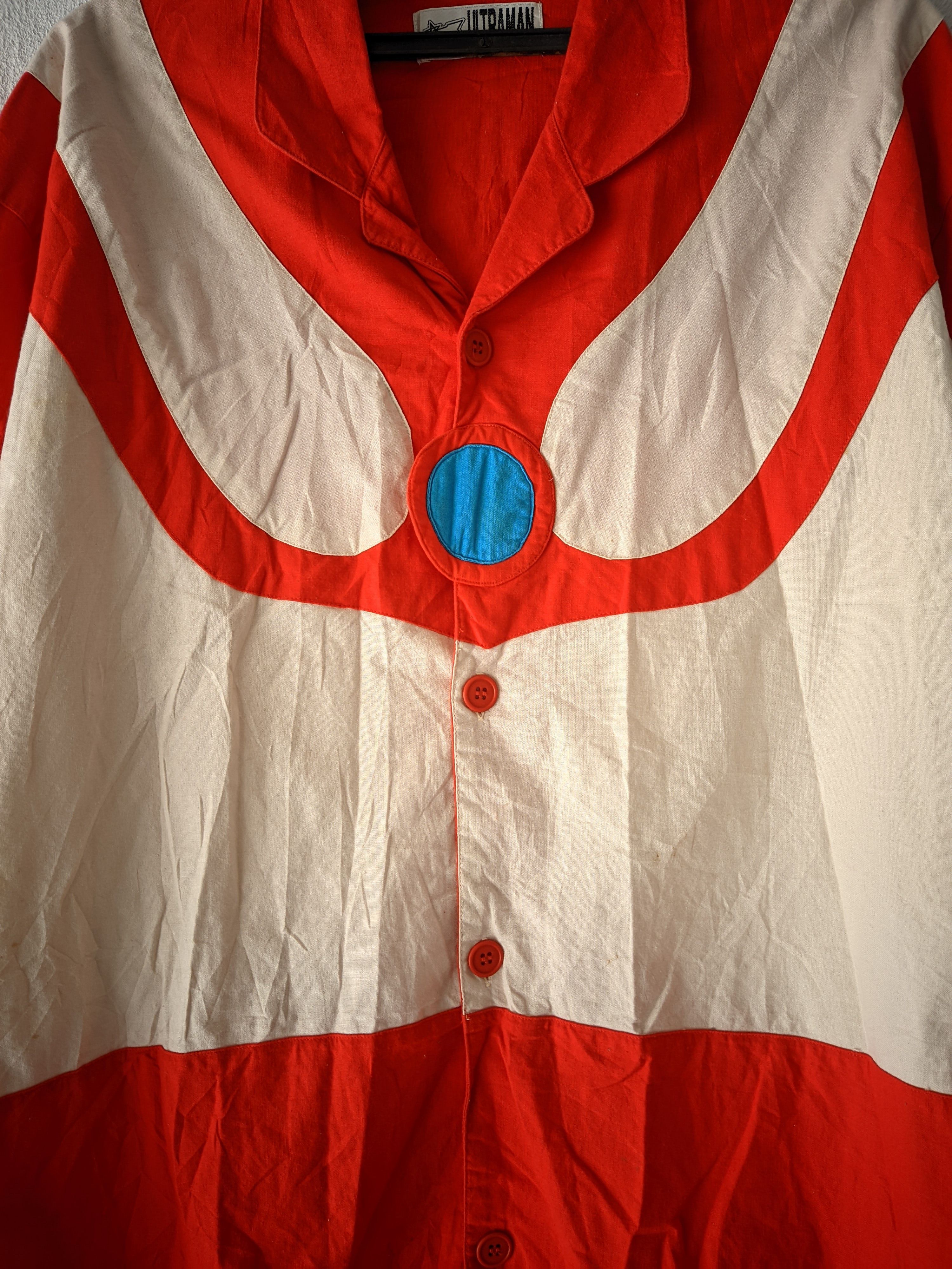 Japanese Brand vintage button-up shirt featuring the character Ultraman. Size US L / EU 52-54 / 3 - 5 Thumbnail