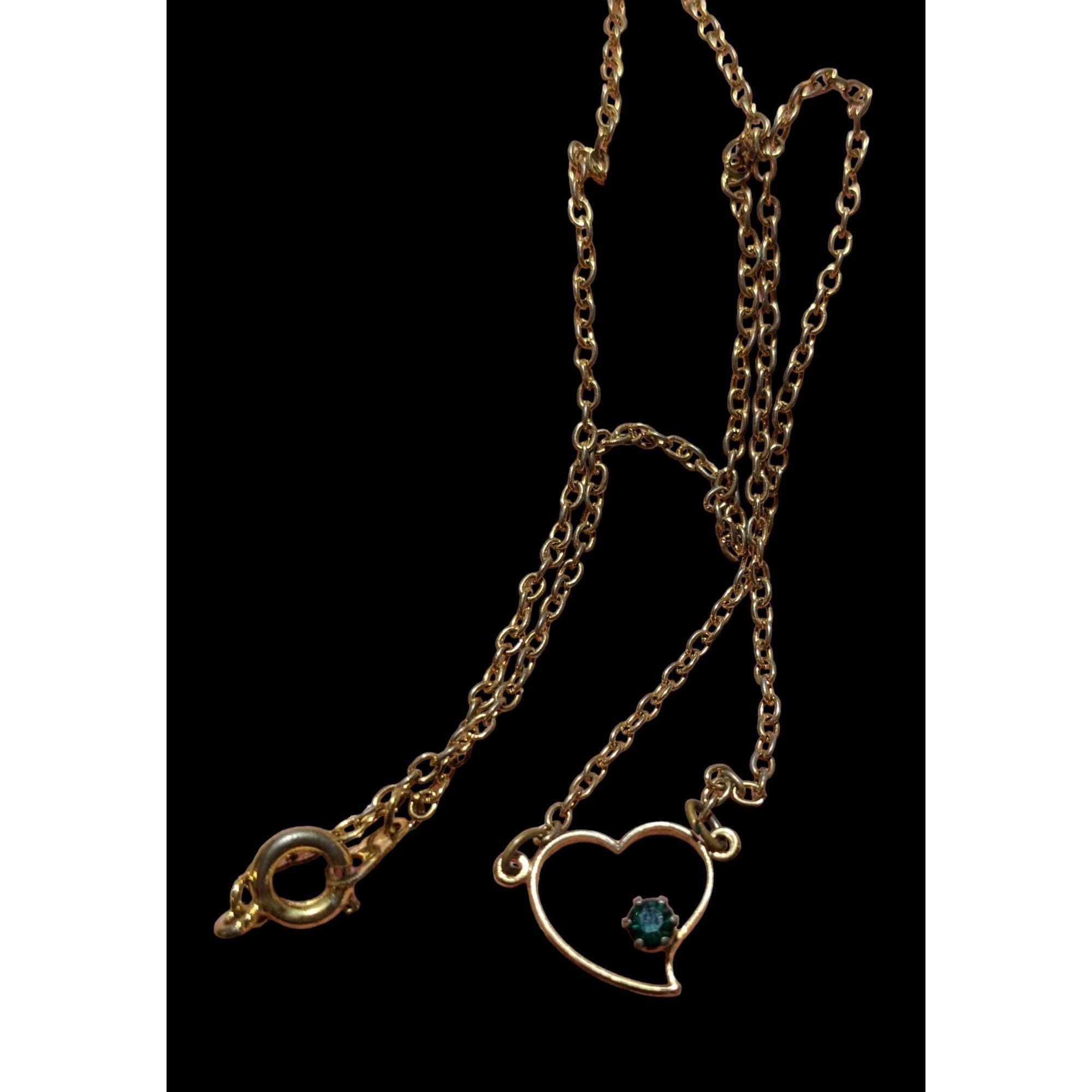 Other Minimalist Gold Open Heart Necklace Size ONE SIZE - 2 Thumbnail
