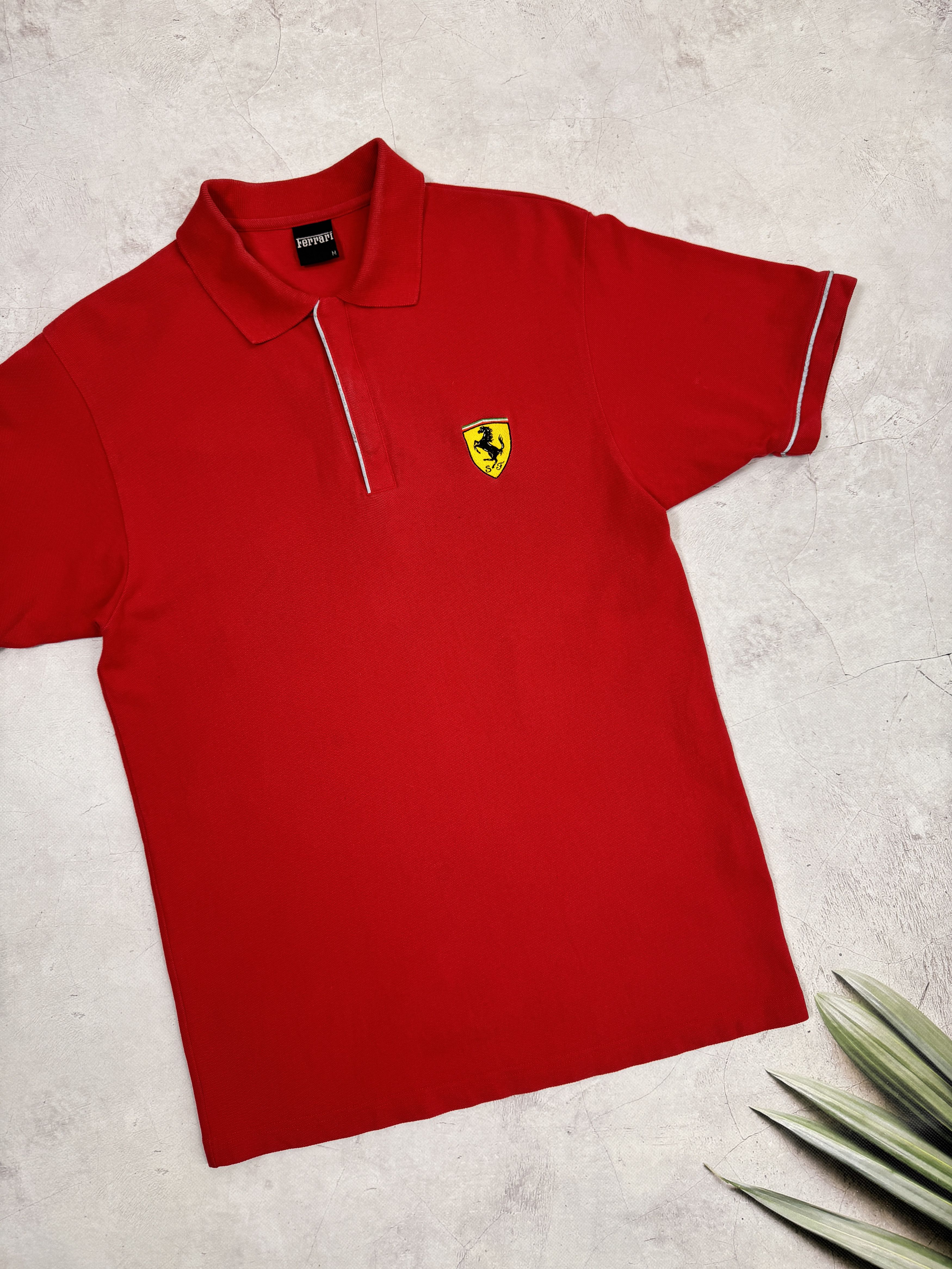 Ferrari × Formula 1 × Vintage 2000 Ferrari & Vodafone Polo T-Shirt Racing Formula1 Team Size US M / EU 48-50 / 2 - 4 Thumbnail