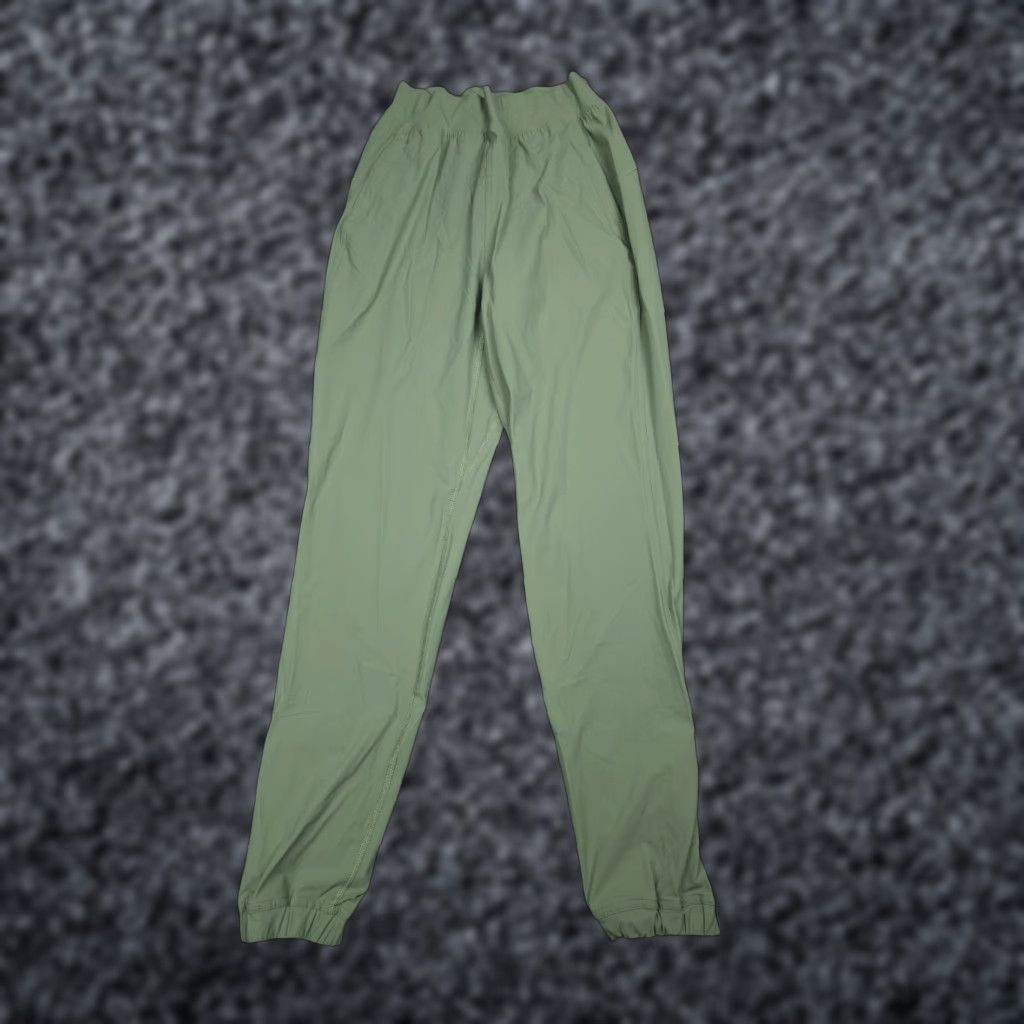 Lululemon Adapted State Jogger Women's 2 Green Tech Fleece Pant LW5CVMS