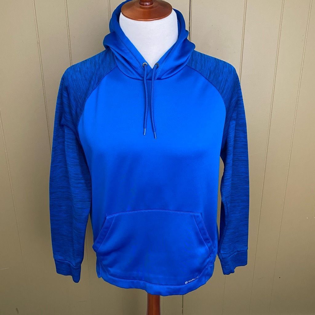 Tek Gear Tek Gear Warm Tek men M pullover drawstring hoodie blue Size US M / EU 48-50 / 2 - 1 Thumbnail
