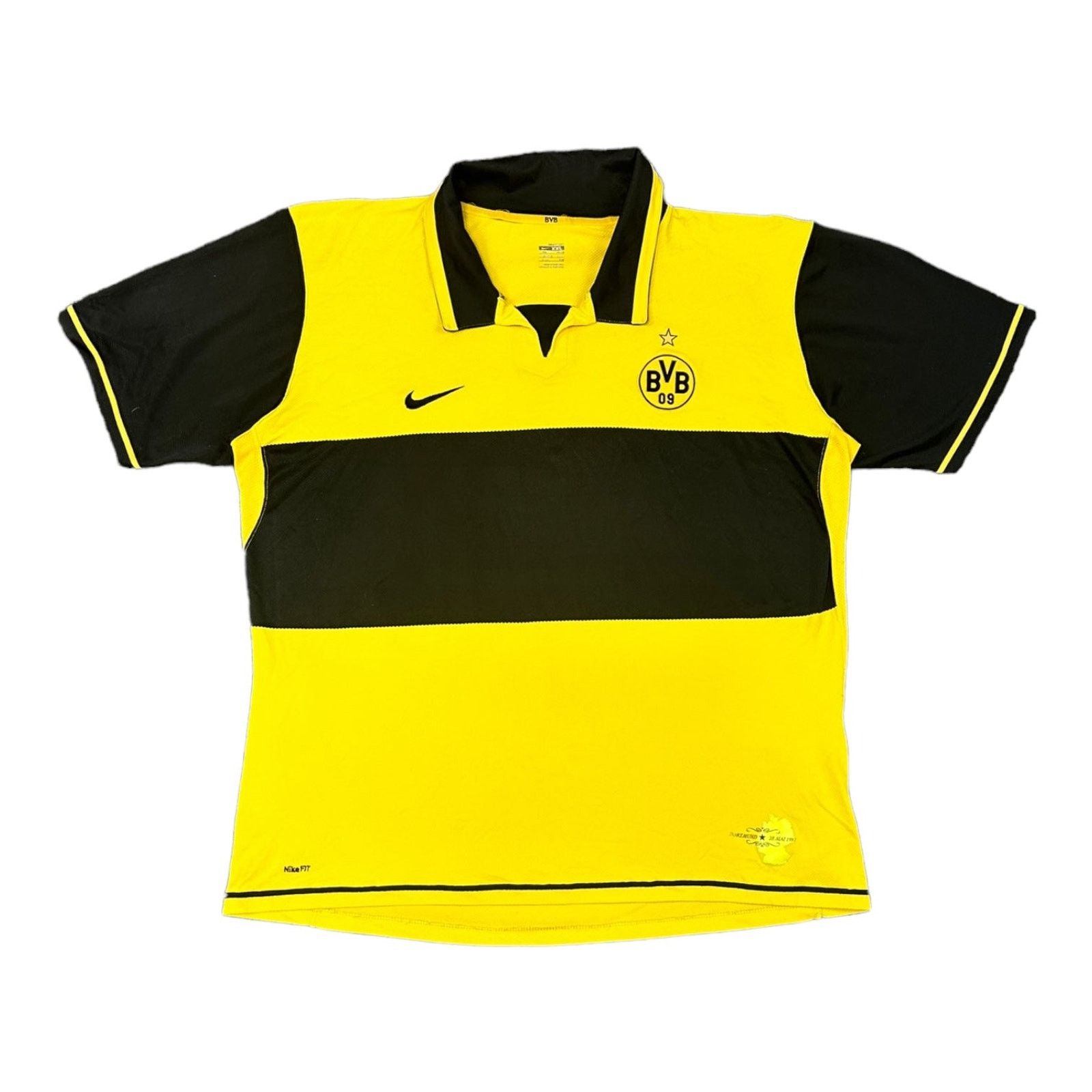 Nike Borussia Dortmund BVB 2007/2008 Nike Jersey Size US XXL / EU 58 / 5 - 1 Thumbnail