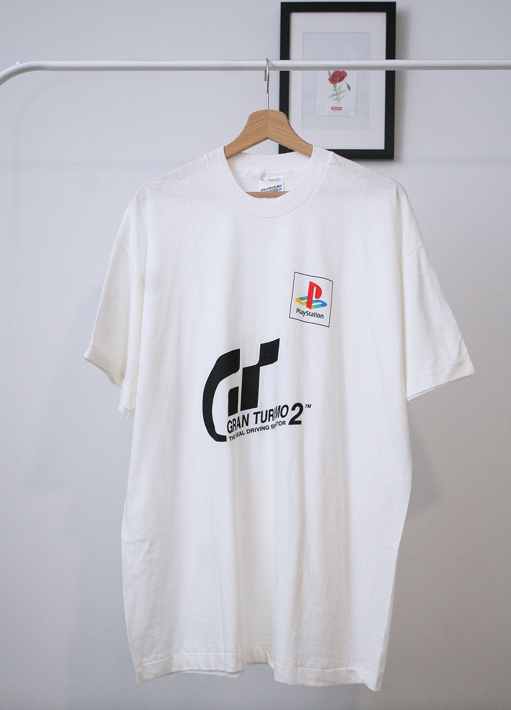 Playstation Vintage Playstation Gran Turismo Single Stitch Promo T Shirt Size US XL / EU 56 / 4 - 1 Thumbnail