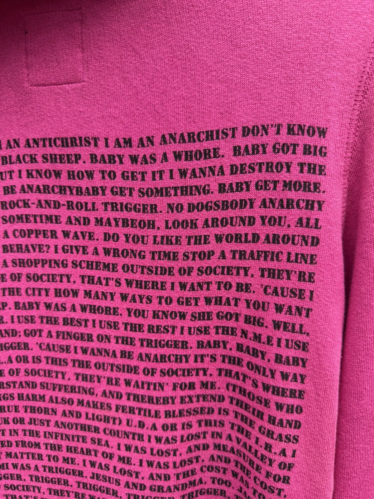 Le Grande Bleu (L.G.B.) COMBO🔥2000s PPFM Anarchy Poem Extra Longsleeve Monster Neck Size M / US 6-8 / IT 42-44 - 13 Thumbnail