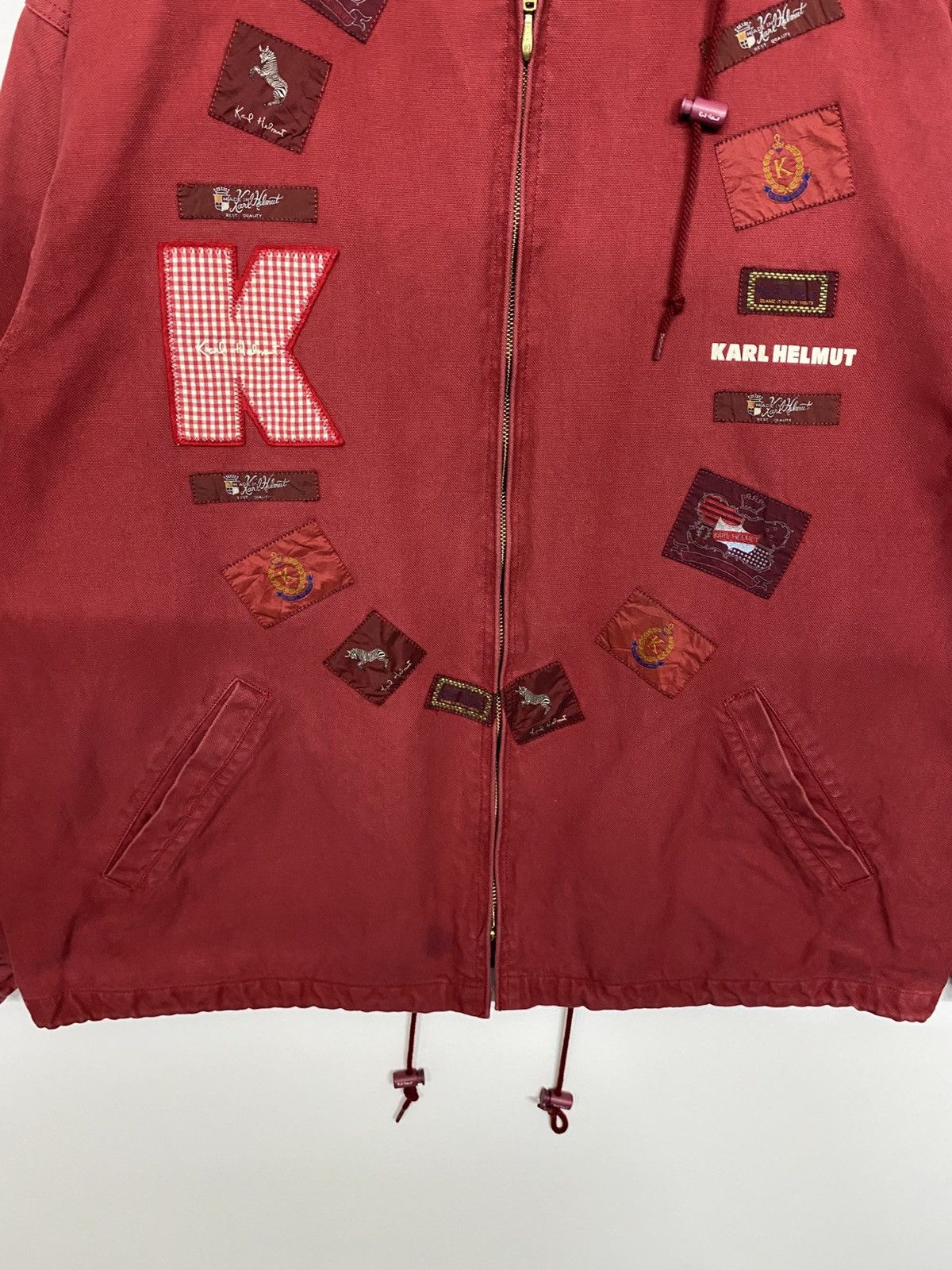 Karl Helmut Karl Helmut Patches Hoodie Zipper Jacket Size US XXL / EU 58 / 5 - 3 Thumbnail