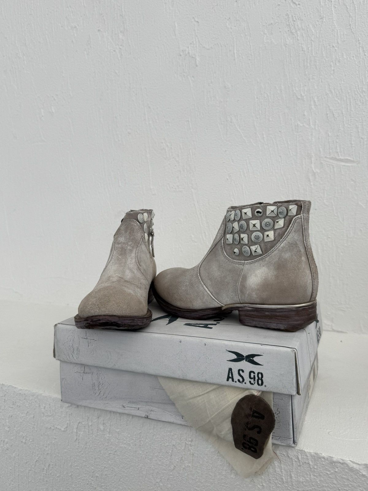 A.S.98 New Archival AS98 Boots Margiela Sample Size US 7.5 / EU 40-41 - 4 Thumbnail