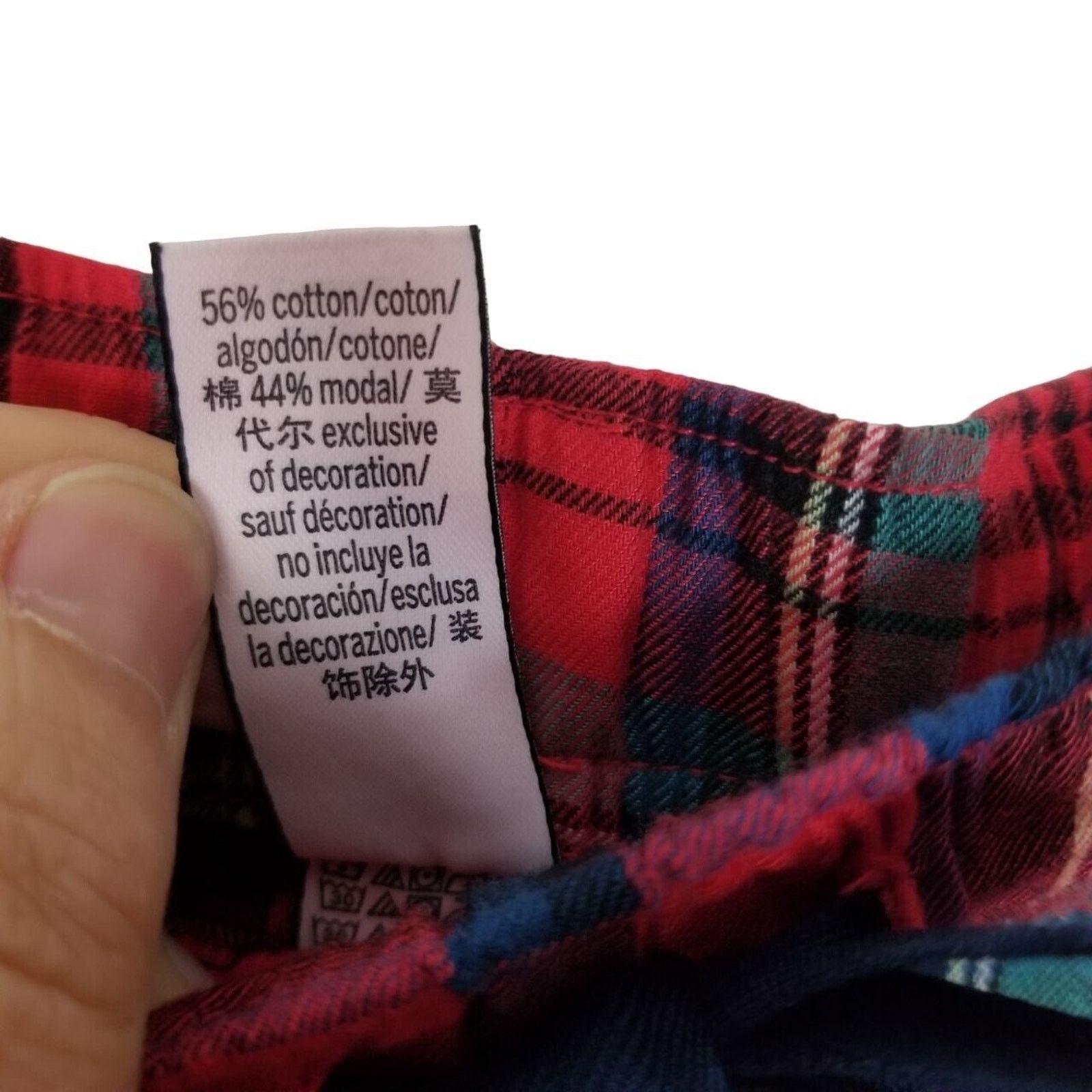Victoria's Secret Victorias Secret Womens 2-Pc Pajama Set Sz M Plaid Sleepwear Size M / US 6-8 / IT 42-44 - 14 Thumbnail