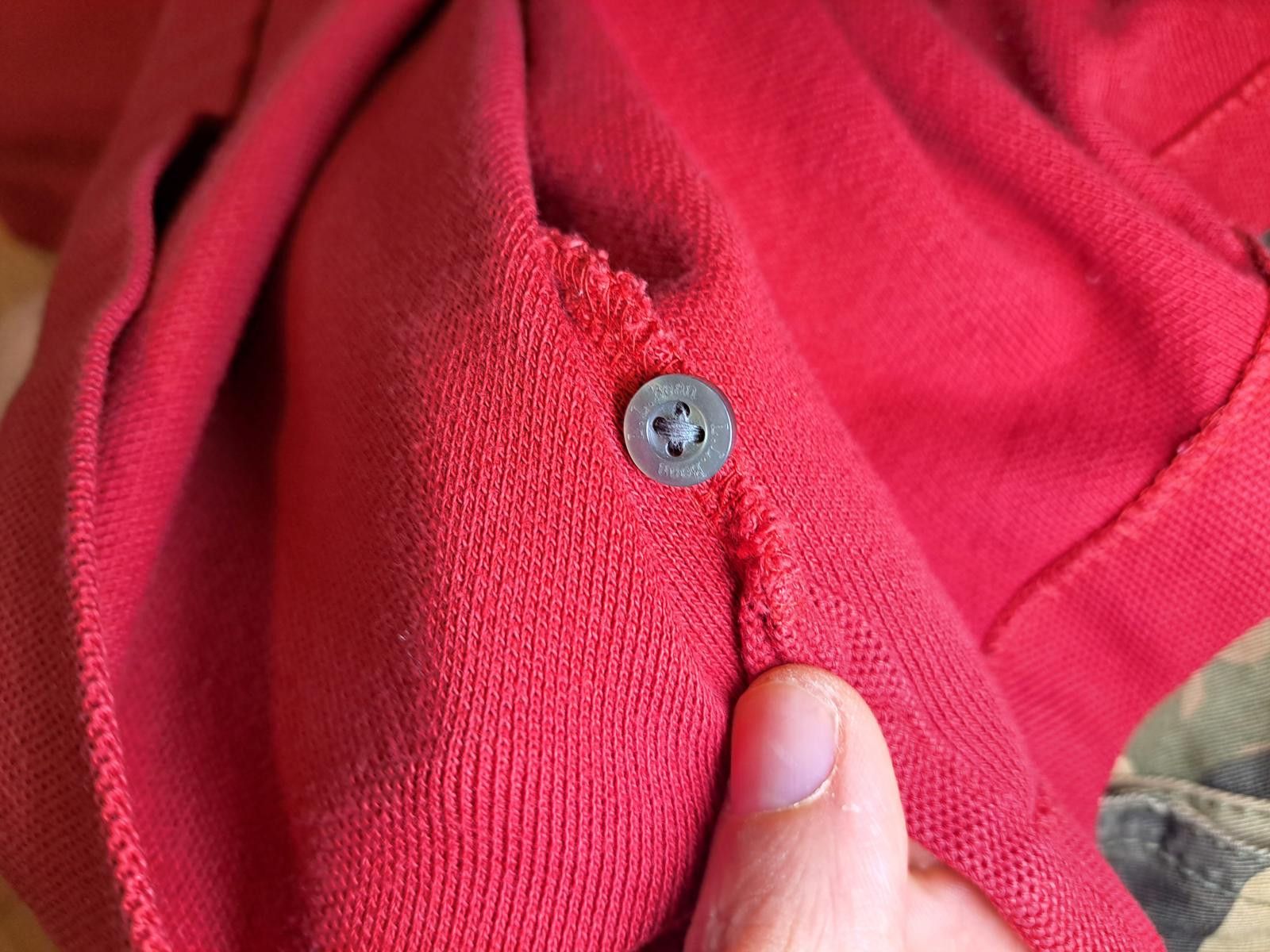 L.L. Bean LL Bean Polo Shirt Mens Red Large Cotton Wrinkle Resistant Size US L / EU 52-54 / 3 - 4 Thumbnail