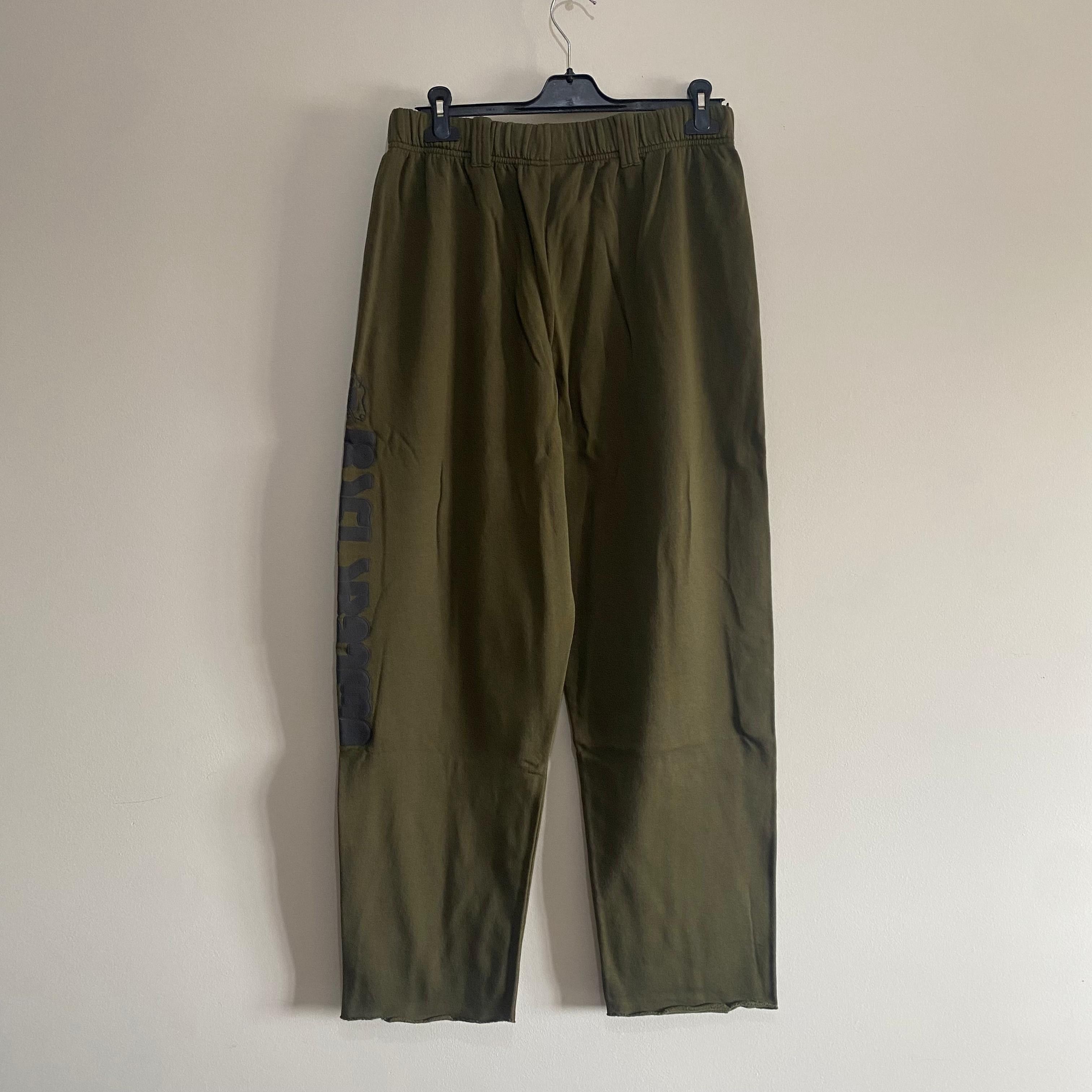 Vetements Runway Khaki Simple Logo Sweatpants Size US 28 / EU 44 - 8 Thumbnail