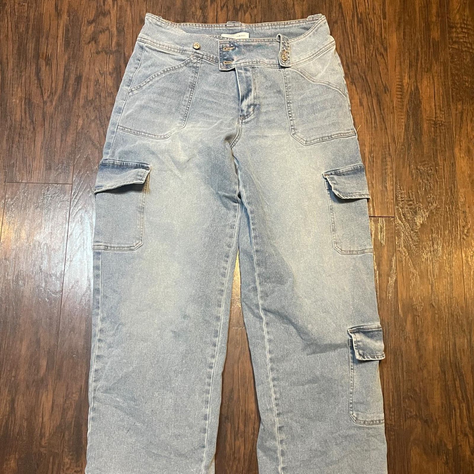 Almost Famous Y2k baggy blue denim jeans Size 32" / US 10 / IT 46 - 1 Thumbnail