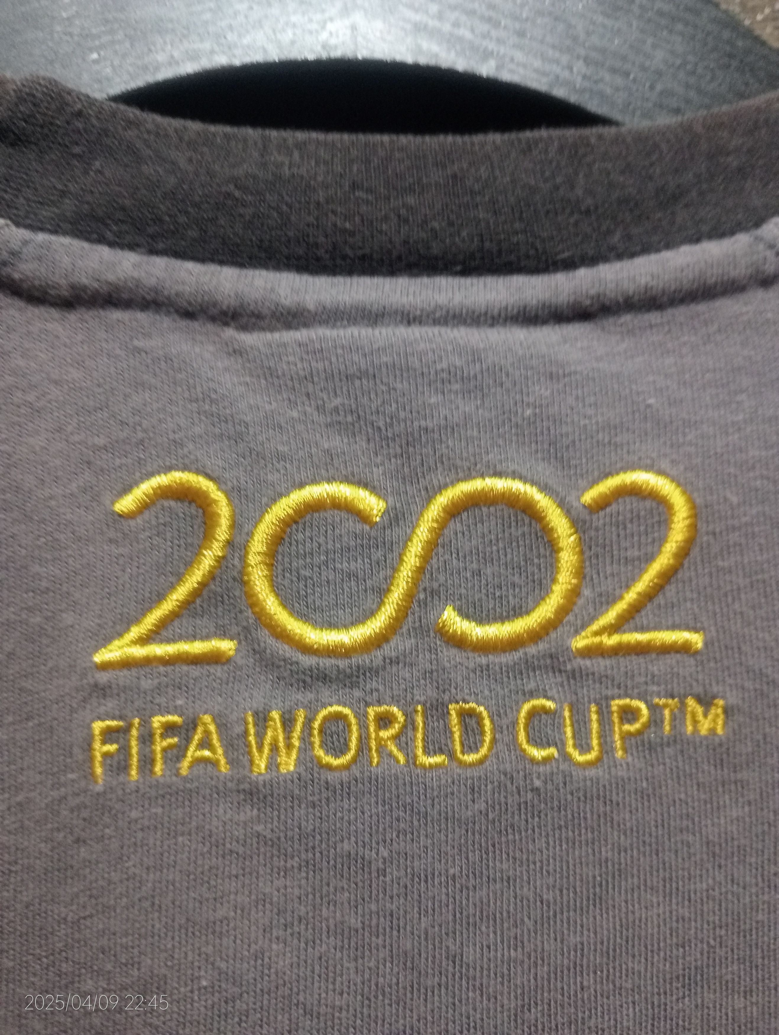 Adidas VTG Adidas Fifa World Cup Deutscher Fussball-Bund Ringer Tee Size US M / EU 48-50 / 2 - 10 Thumbnail