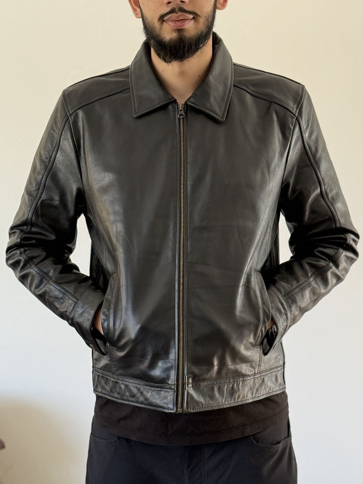 Other Hand-Made, Authentic Sheep-Skin, Skilled Crafstman Jacket Size US L / EU 52-54 / 3 - 4 Thumbnail