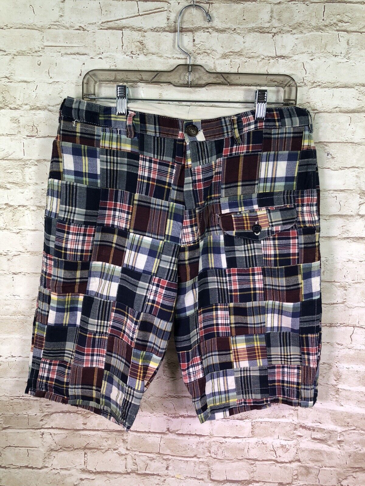 Engineered Garments ENGINEERED GARMENTS madras shorts Size US 36 / EU 52 - 4 Thumbnail