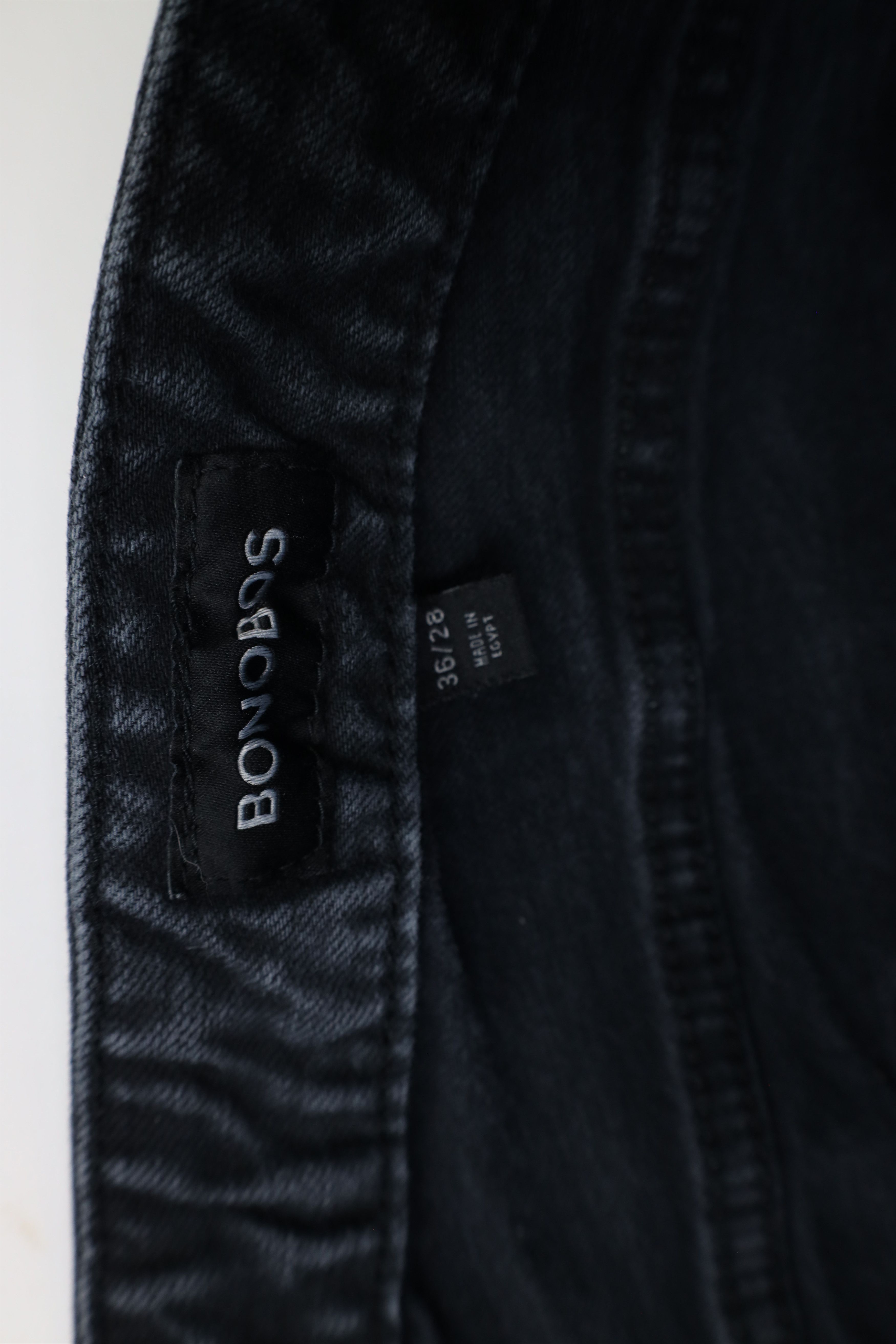 Bonobos × Vintage Bonobos Athletic Fit Stretch Straight Leg Denim Jeans Black Size US 36 / EU 52 - 6 Thumbnail