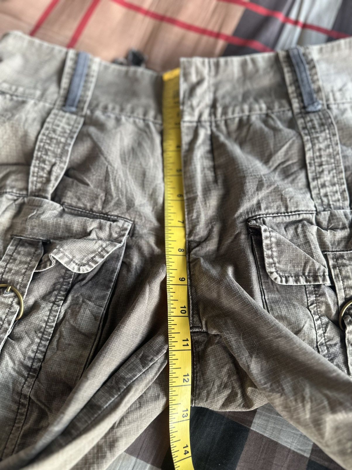If Six Was Nine Marithe Francois Girbaud Multipocket Sunfaded Pants Size US 34 / EU 50 - 14 Thumbnail