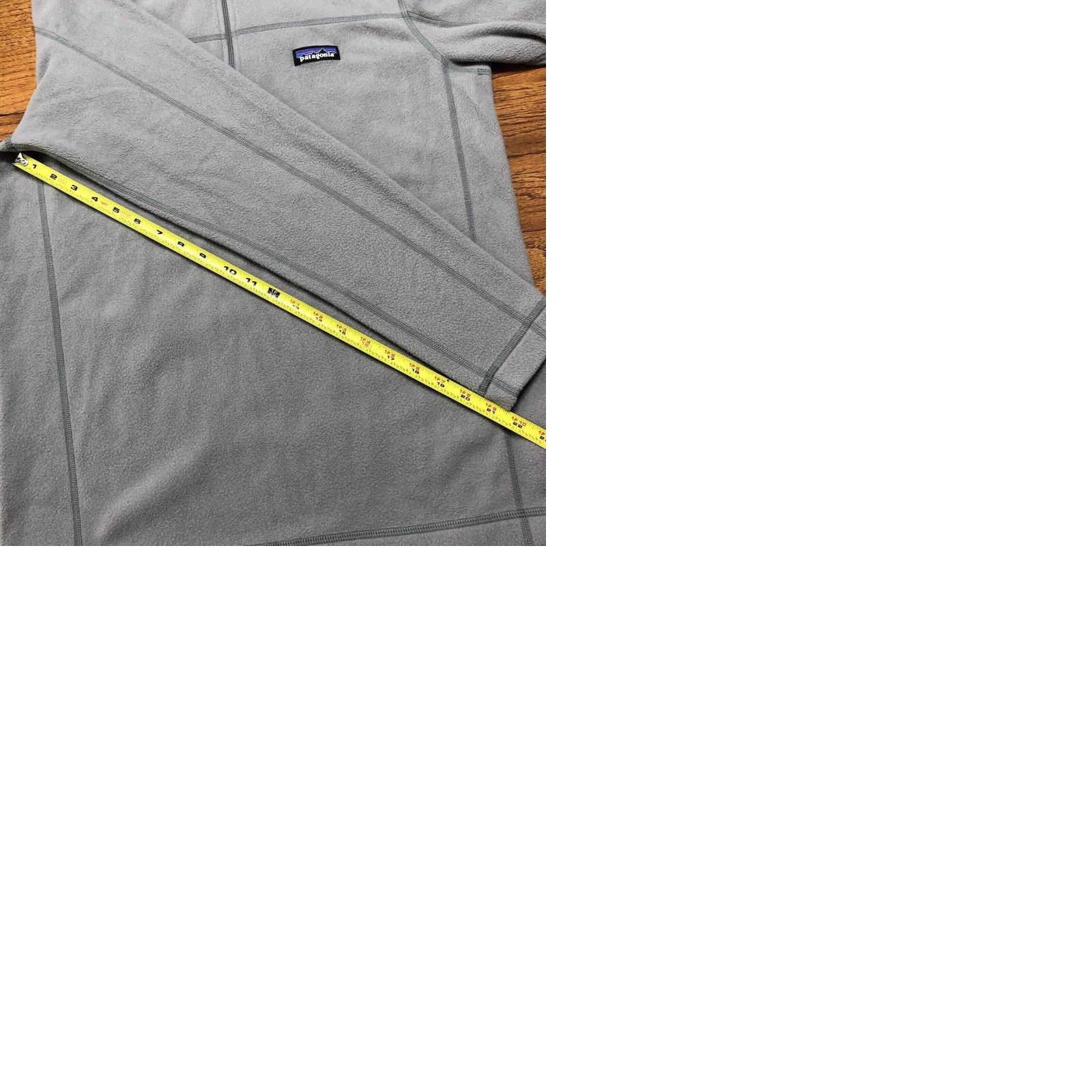Patagonia Patagonia Fleece Pullover 1/4 Zip Mens Regular Medium Gray Lightweight Hiking Size US M / EU 48-50 / 2 - 9 Thumbnail