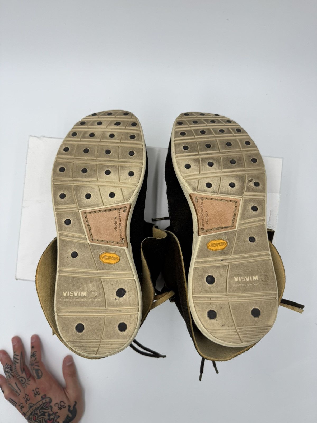Visvim FBT Lhamo Folk Brown Size 11 Size US 11 / EU 44 - 11 Thumbnail
