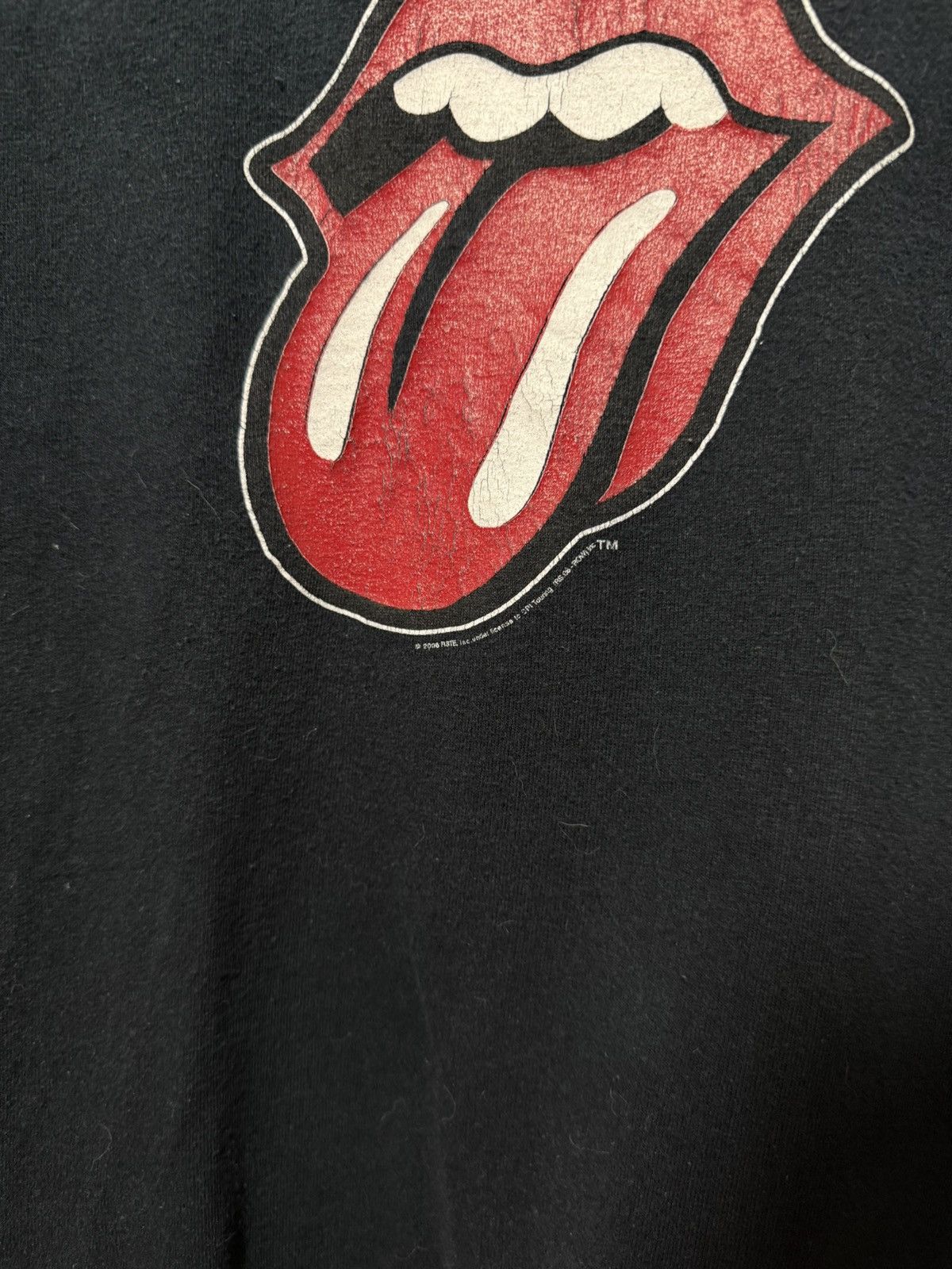 Vintage Vintage 2005 Rolling Stones Rock Band Tour T-Shirt Y2K Hype Size US S / EU 44-46 / 1 - 4 Thumbnail