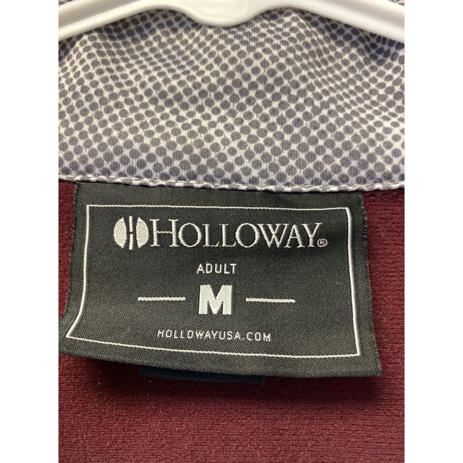 Holloway Holloway Windbreaker Jacket Mens M 1/4 Zip Lightweight Maroon Regular Size - Pi Kappa Alpha Theme Size US M / EU 48-50 / 2 - 5 Thumbnail