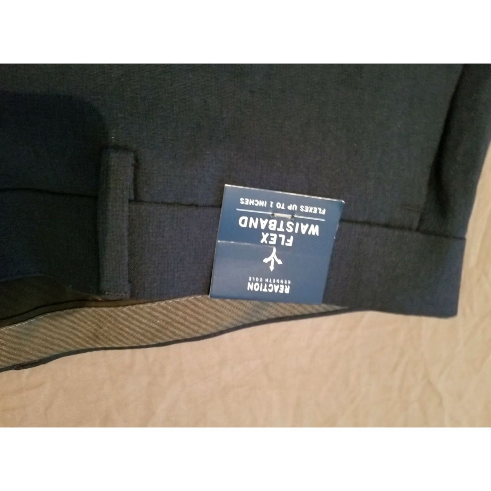 Kenneth Cole VINTAGE? No. Kenneth Cole Reaction Dress Pants Mens 36x34 Blue Slack Chino Khaki Trousers Dress Pants Mens Blue 36x34 Kenneth Cole Reaction pants Size US 36 / EU 52 - 7 Thumbnail