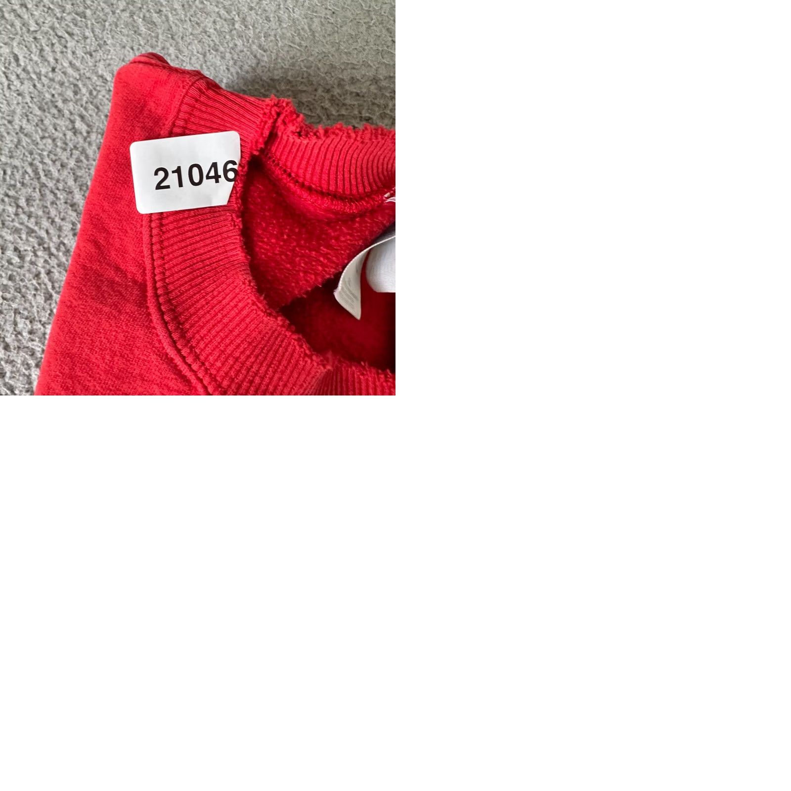 Vintage VINTAGE Football Sweatshirt Mens 2XL Red Bear Roaring Adult Pullover School Size US XXL / EU 58 / 5 - 10 Thumbnail