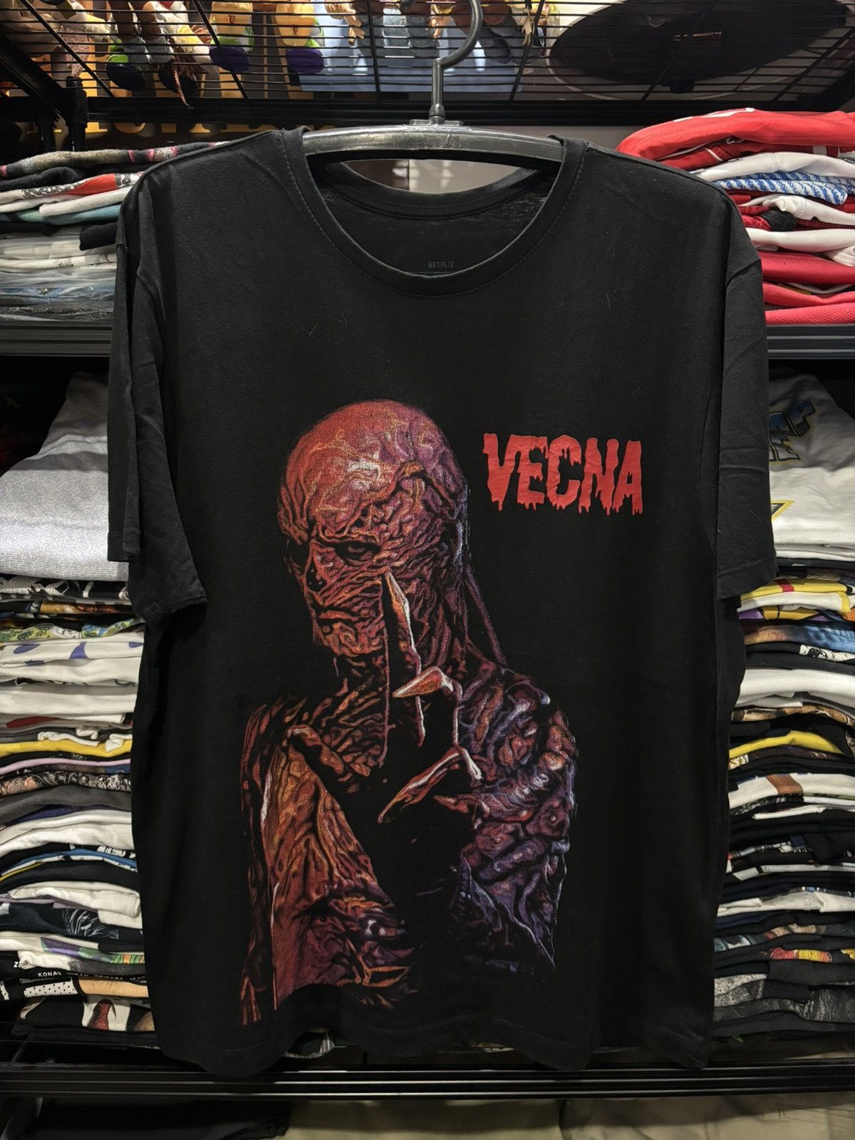 Other Stranger things Season 4 VECNA T-shirt Size US XL / EU 56 / 4 - 1 Thumbnail