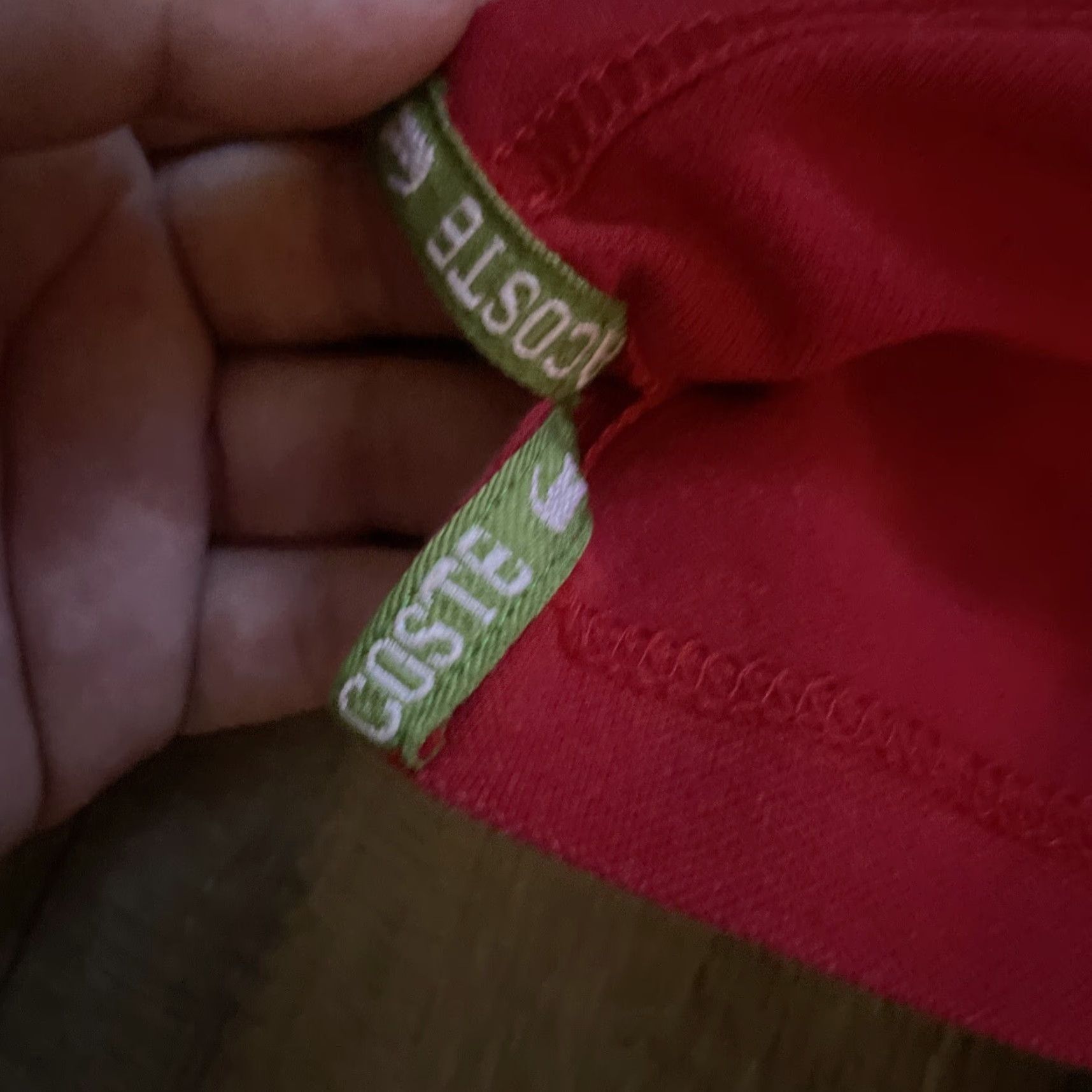 Lacoste VINTAGE Lacoste Polo Shirt Mens Red Size 6 Classic Made In France Polo Size US S / EU 44-46 / 1 - 6 Thumbnail